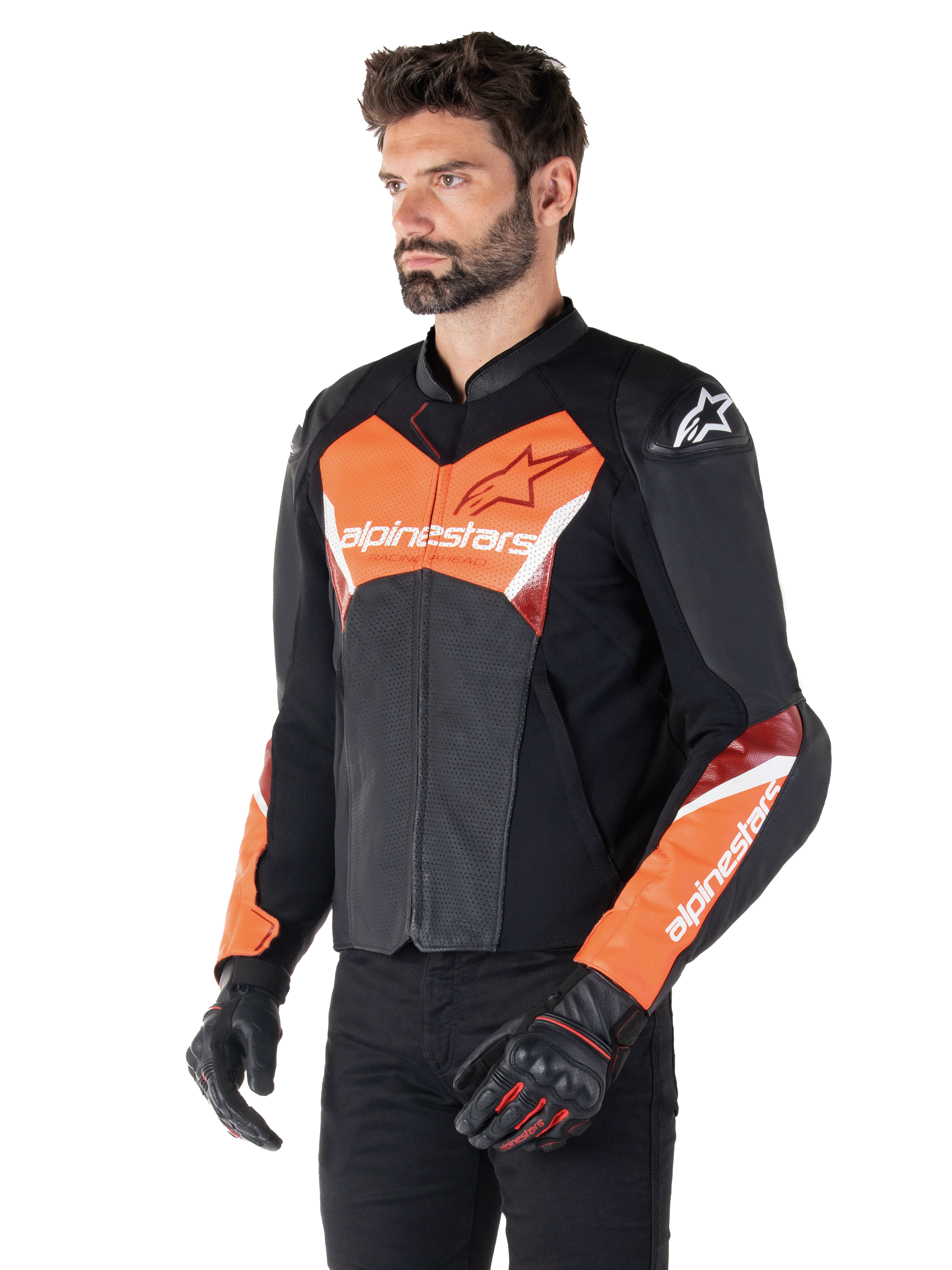 Faster V3 Airflow Leather Jacket - Image 3