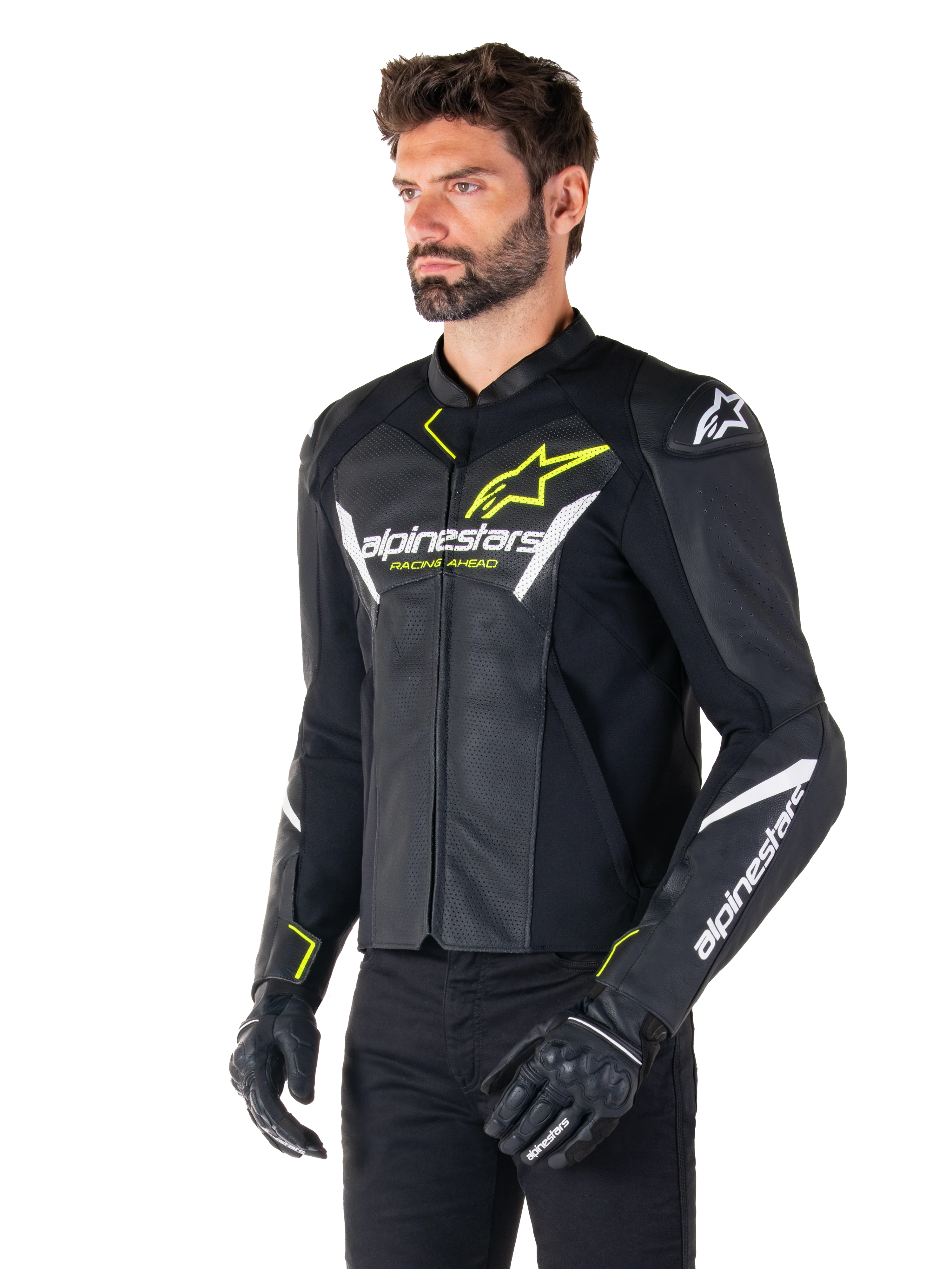 Faster V3 Airflow Leather Jacket - Image 3