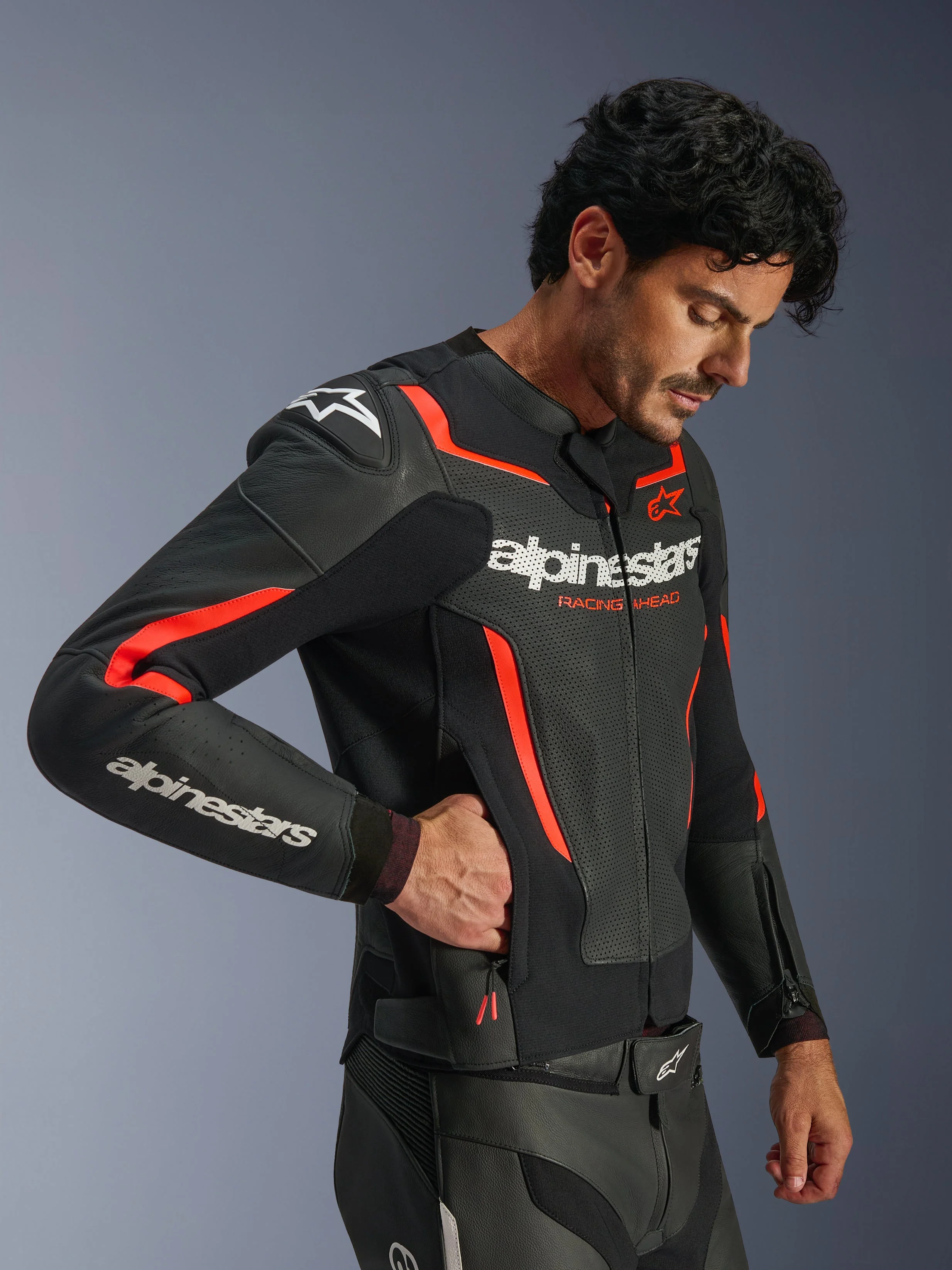 GP Force V2 Air Leather Jacket - Image 15