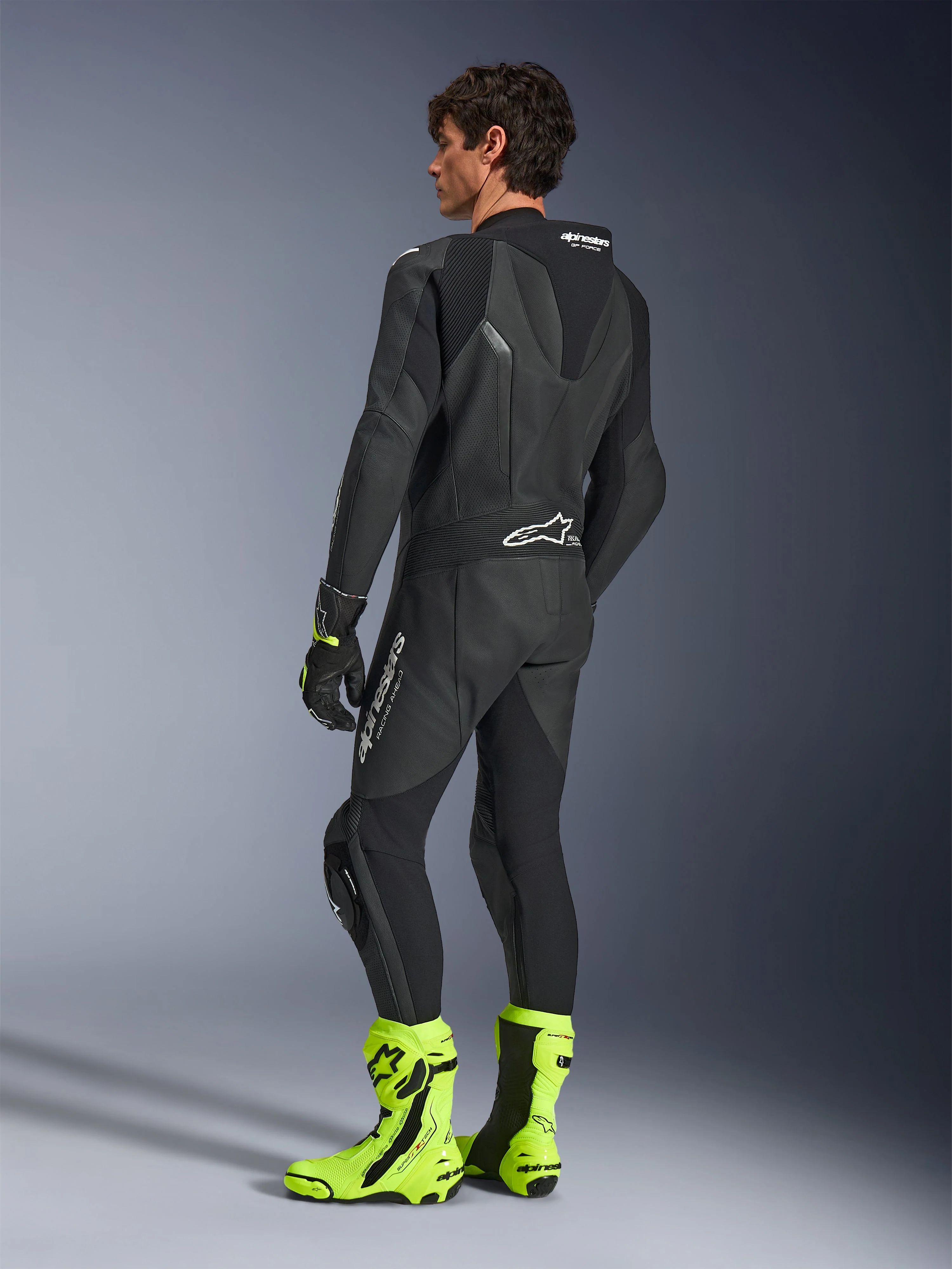 GP Force V2 Leather Suit - 1 Piece - Image 3
