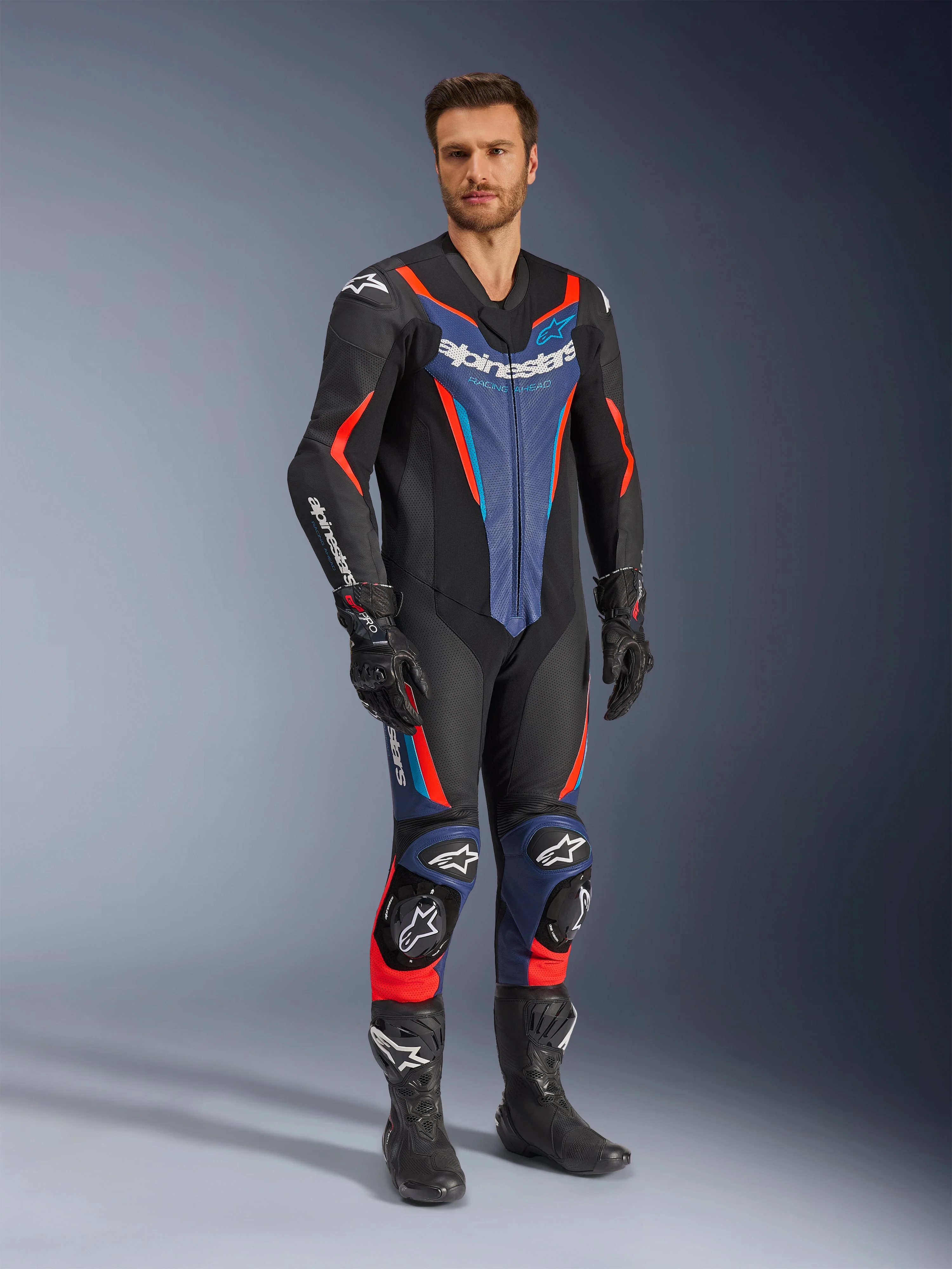 GP Force V2 Leather Suit - 1 Piece - Image 2