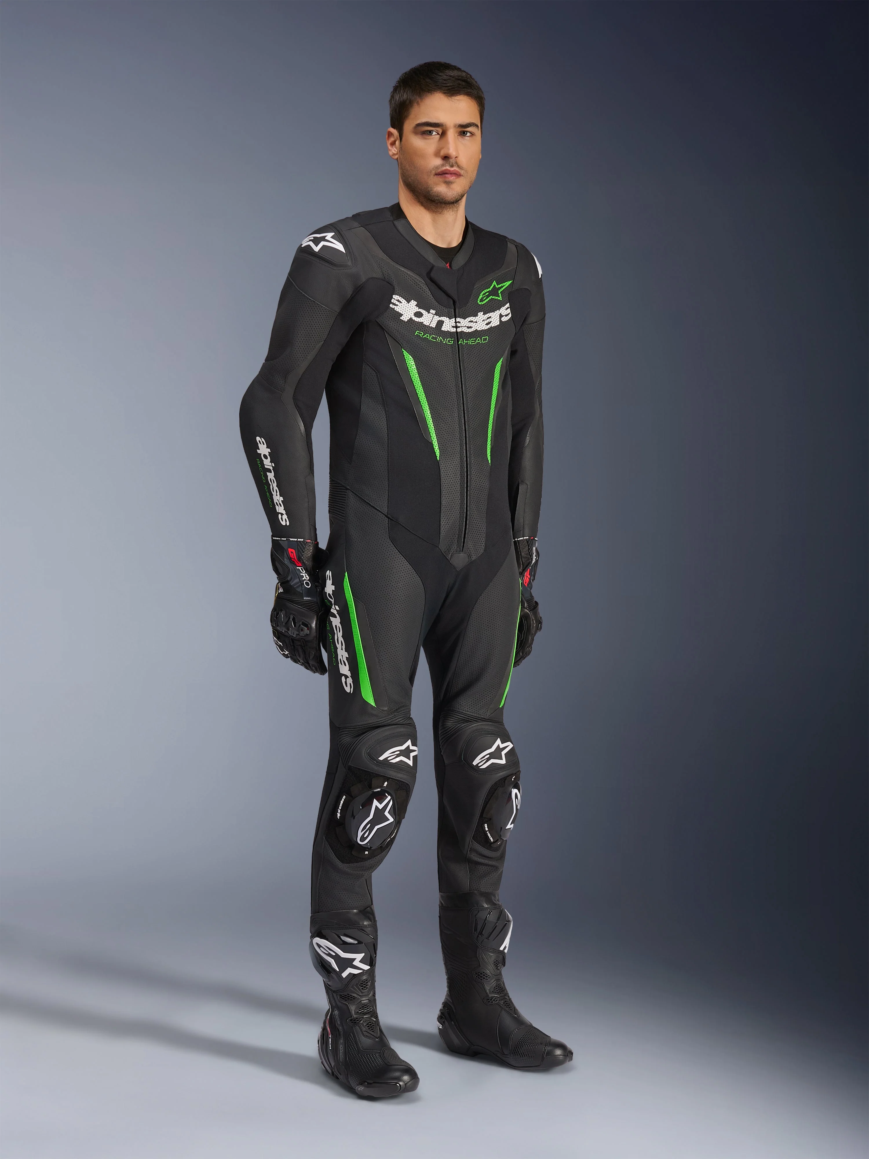 GP Force V2 Leather Suit - 1 Piece - Image 2