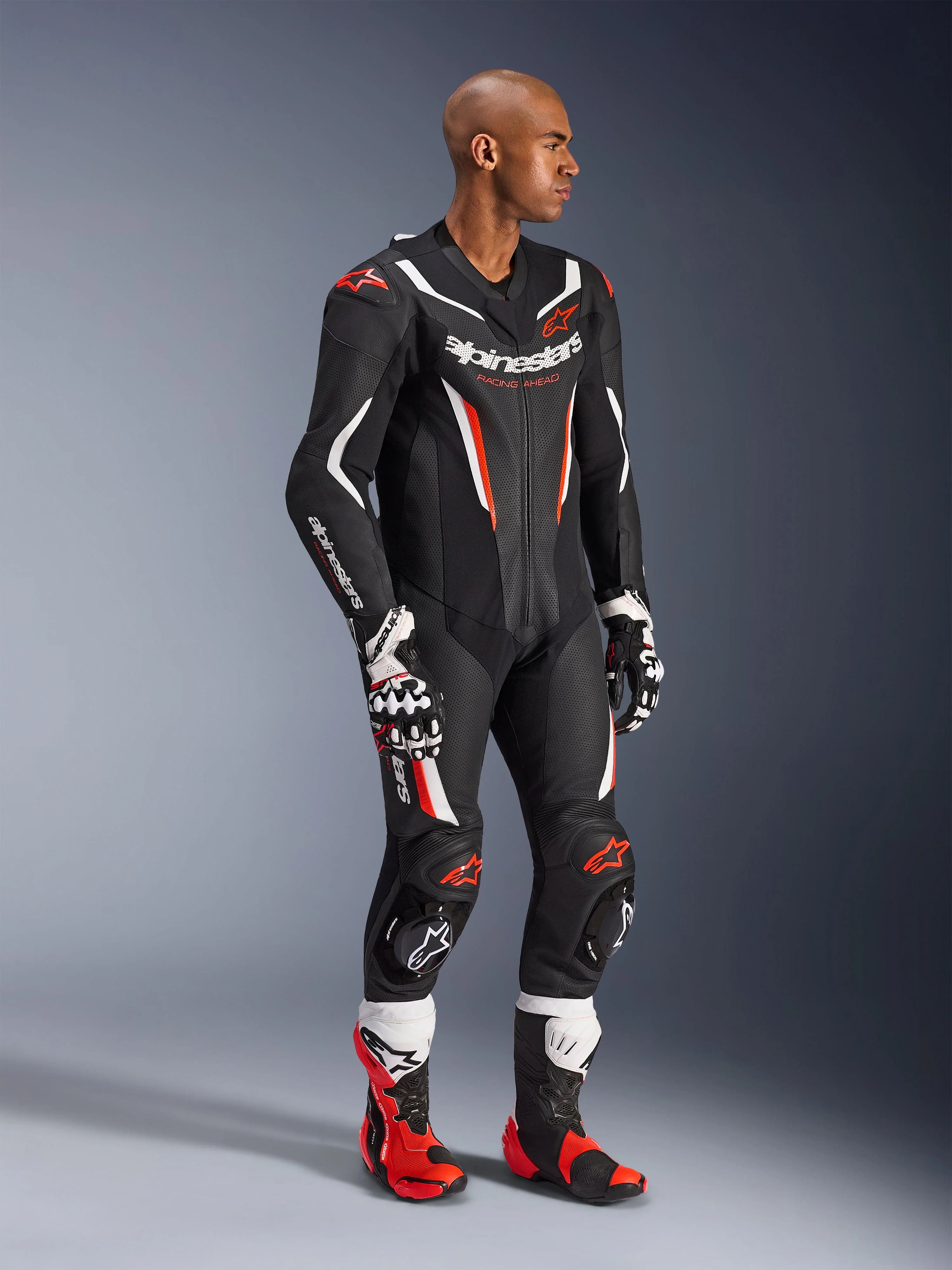 GP Force V2 Leather Suit - 1 Piece - Image 2