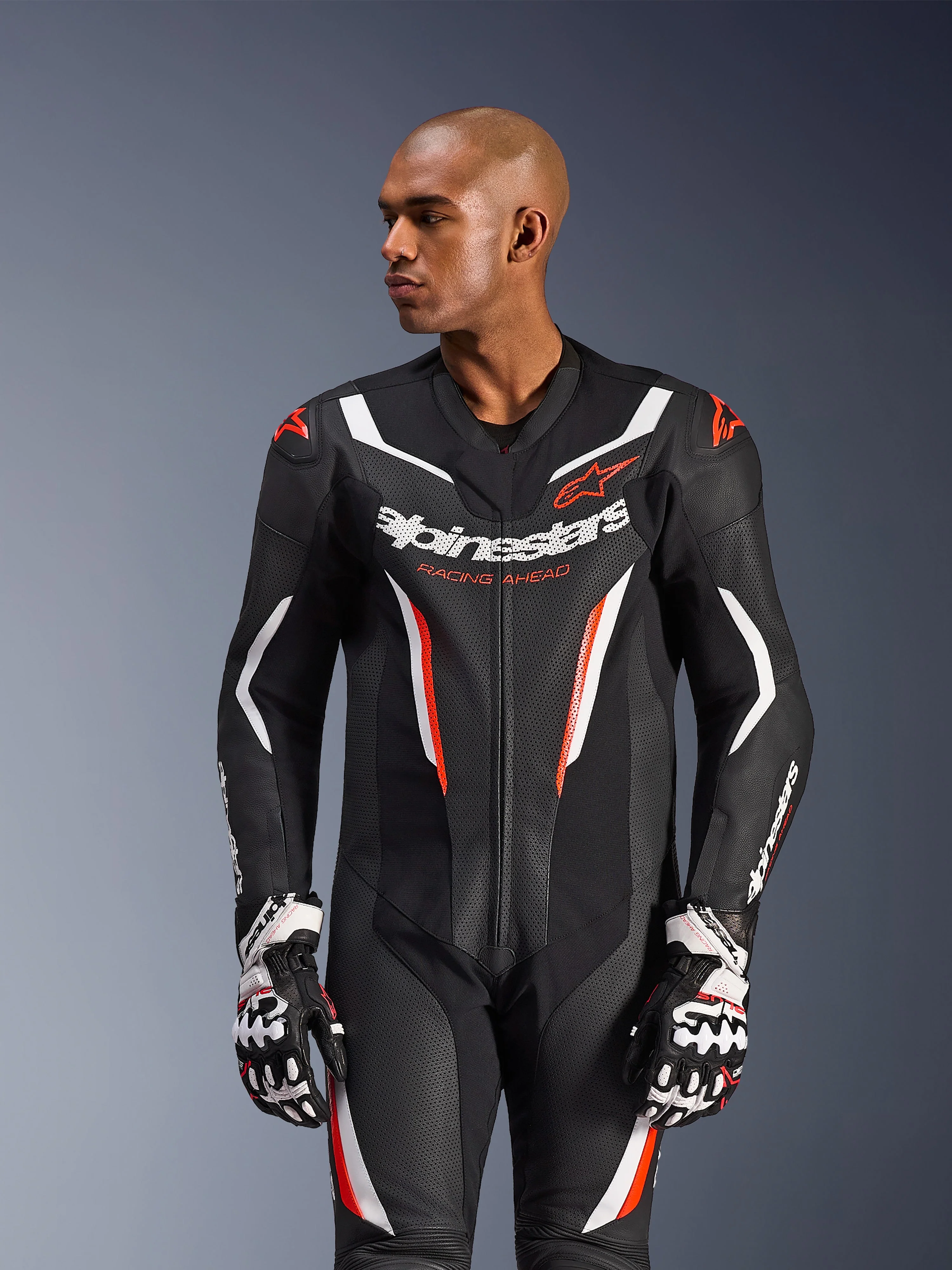 GP Force V2 Leather Suit - 1 Piece - Image 5