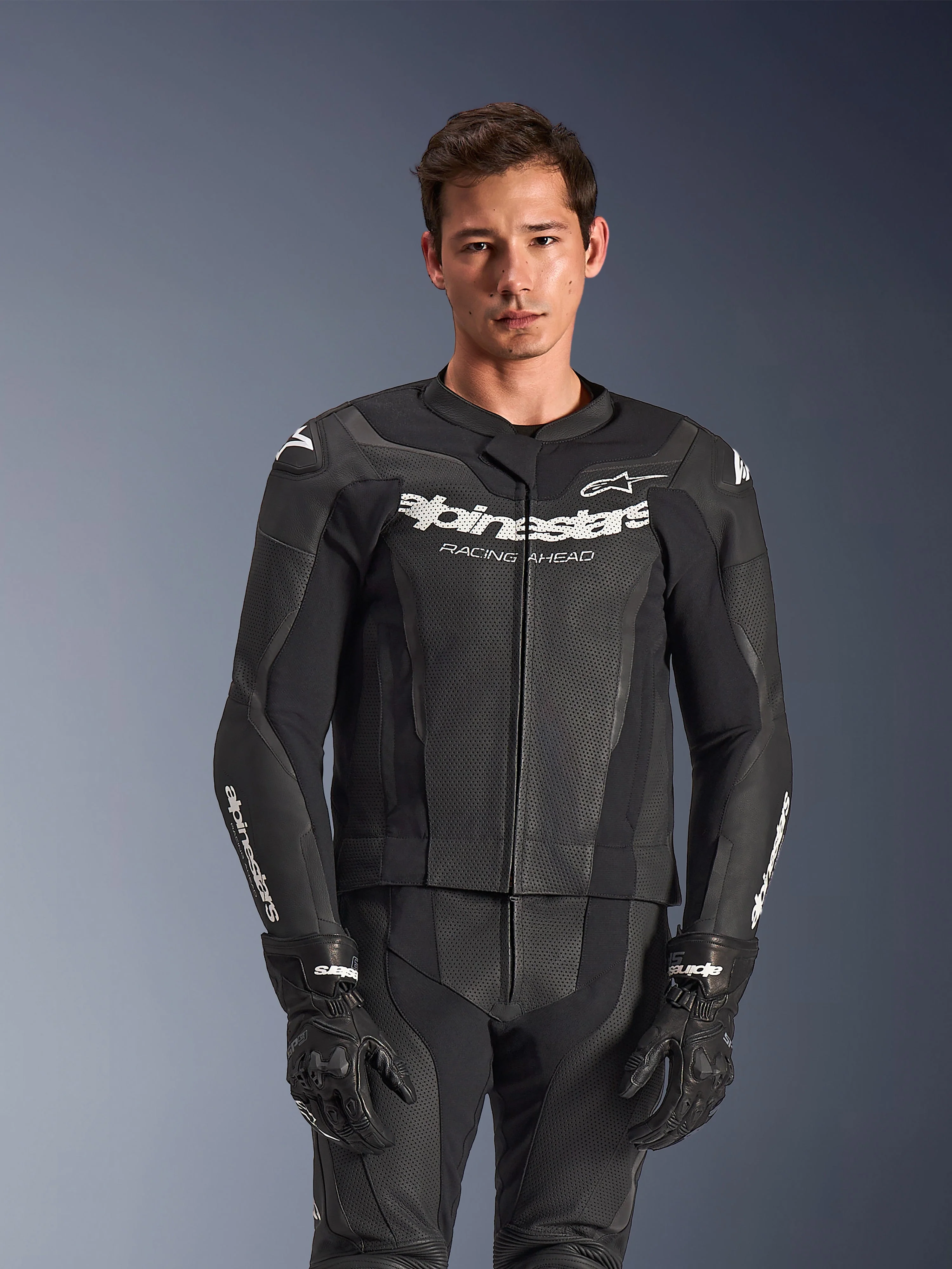 GP Force V2 Leather Suit - 2 Piece - Image 11