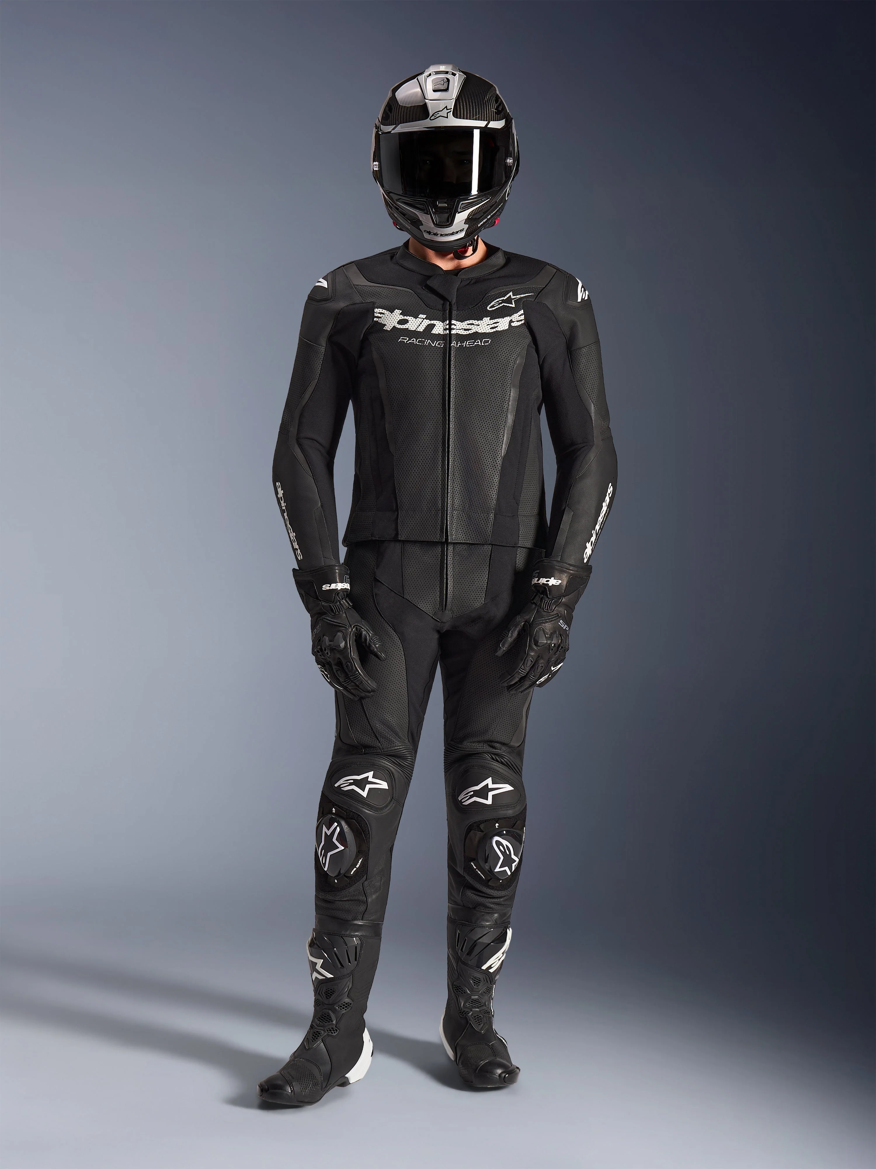 GP Force V2 Leather Suit - 2 Piece - Image 5