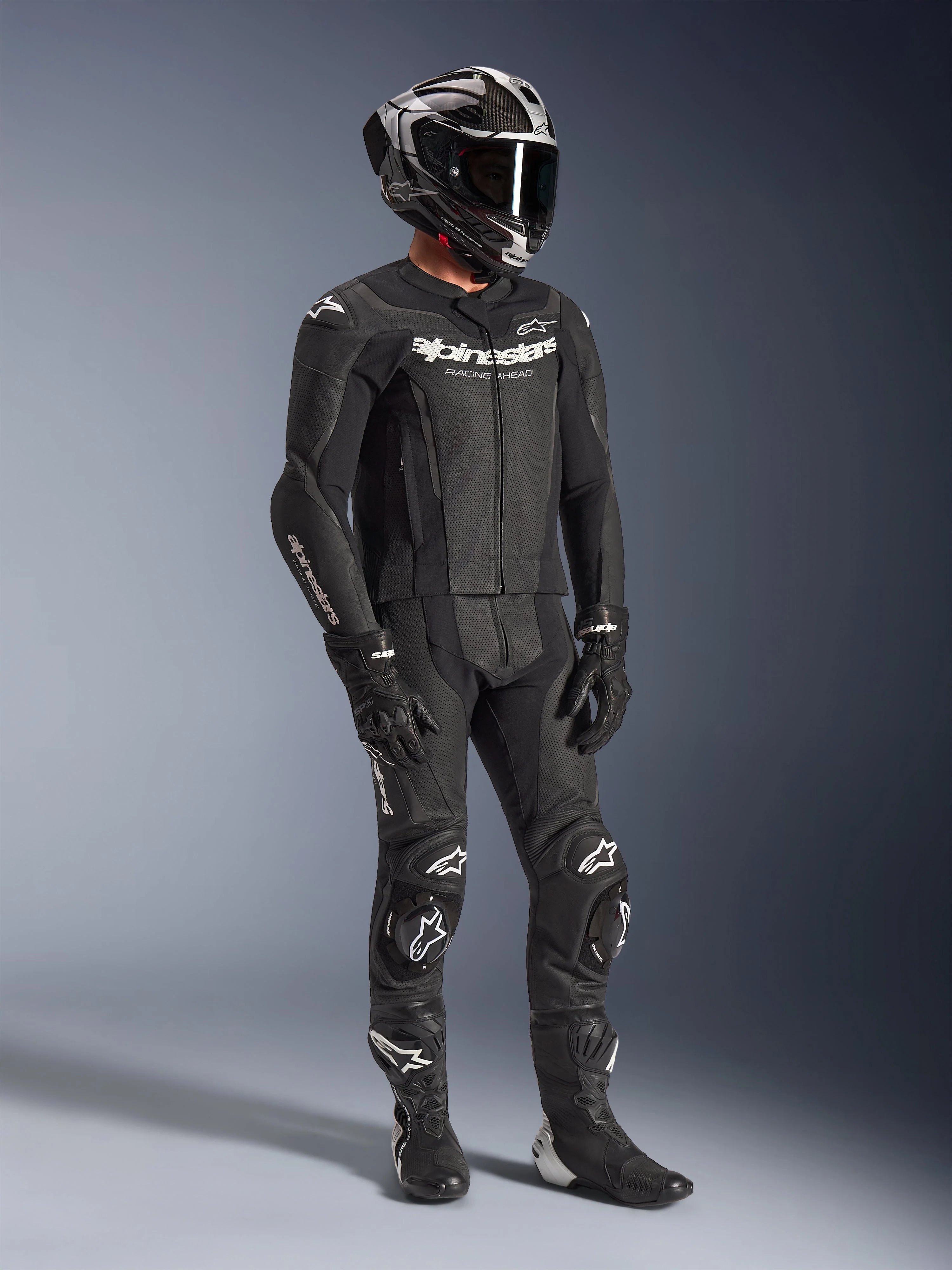 GP Force V2 Leather Suit - 2 Piece - Image 6