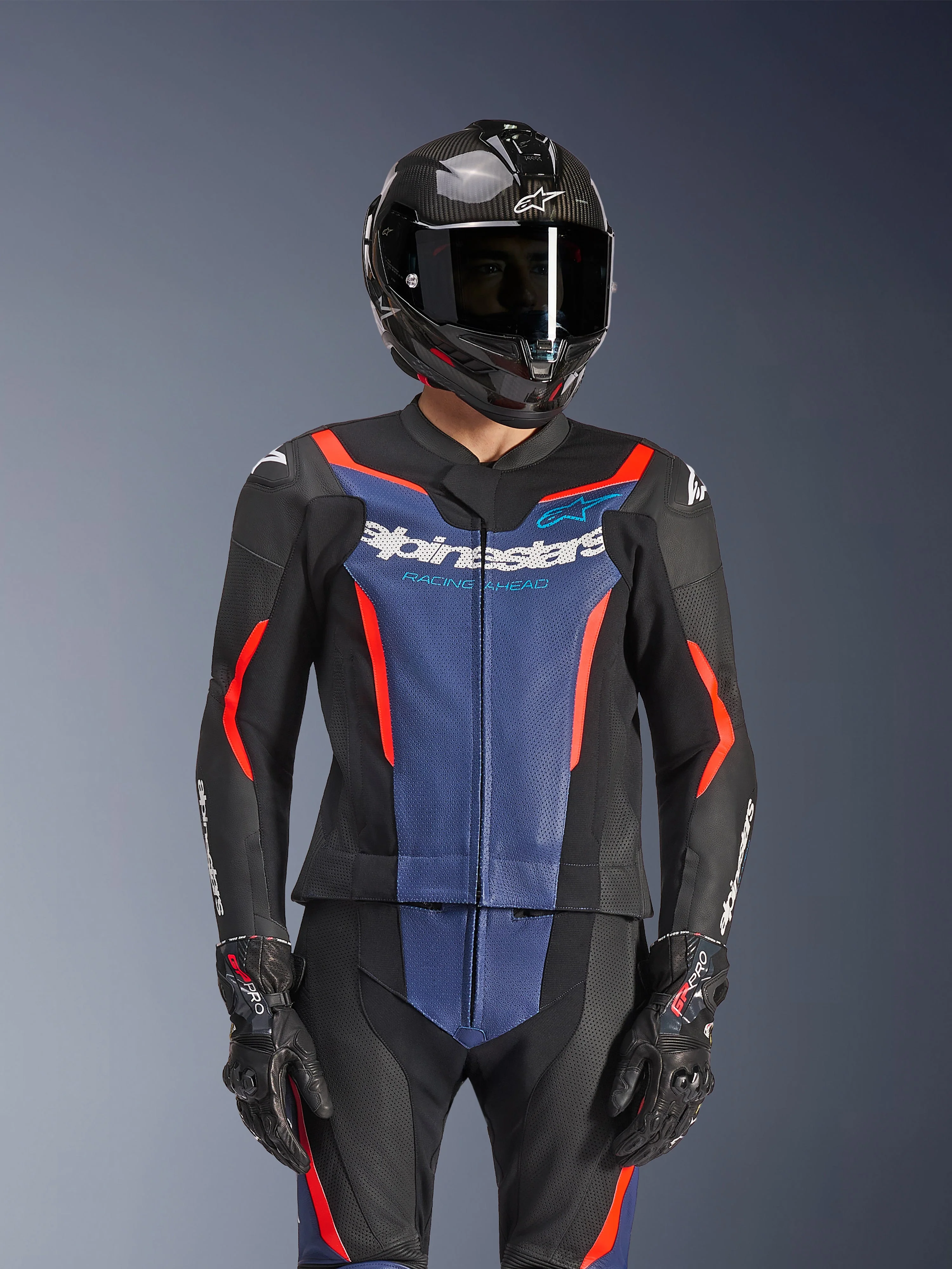 GP Force V2 Leather Suit - 2 Piece - Image 11