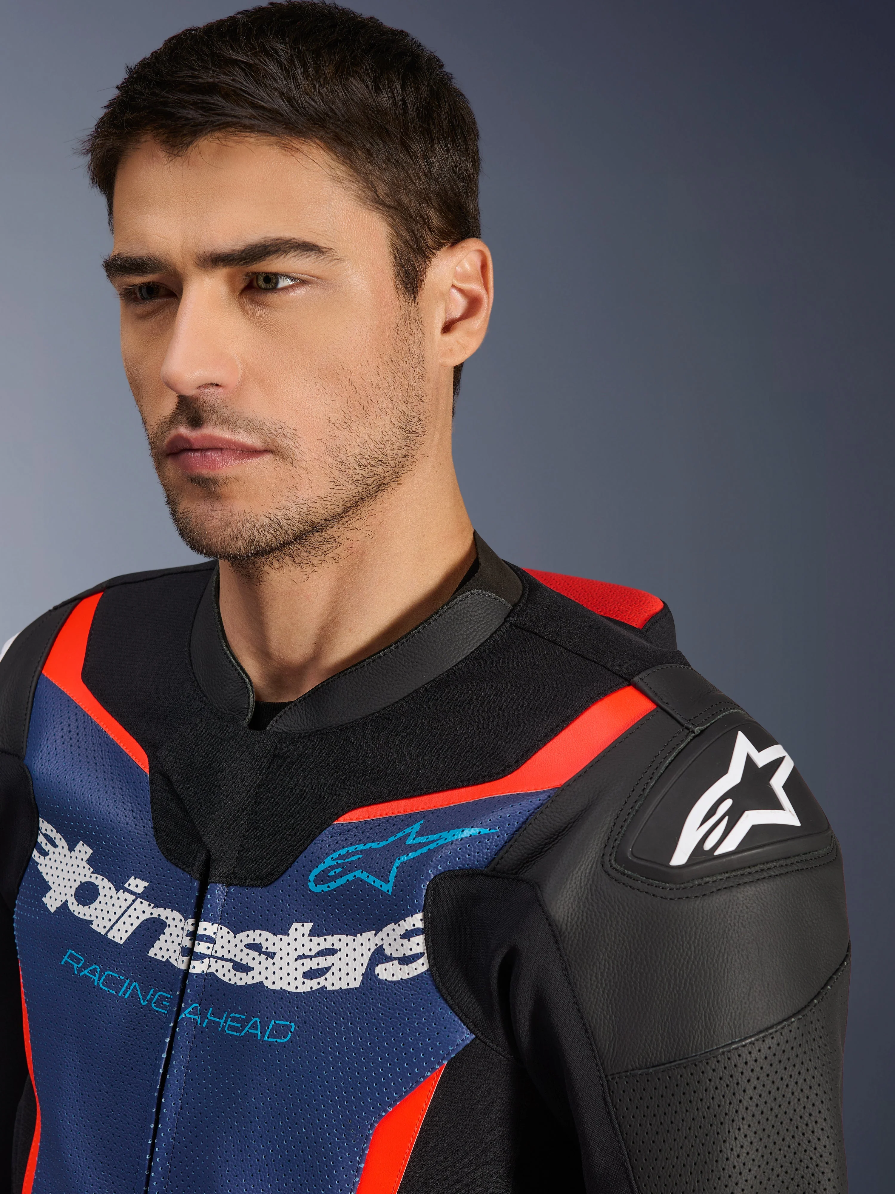 GP Force V2 Leather Suit - 2 Piece - Image 13