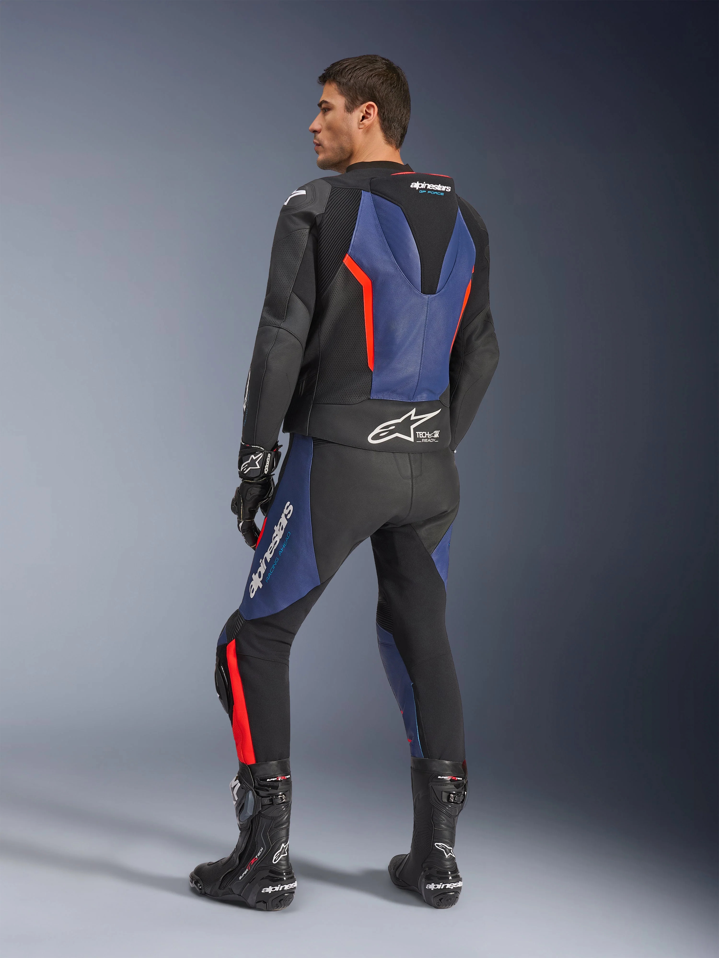 GP Force V2 Leather Suit - 2 Piece - Image 3