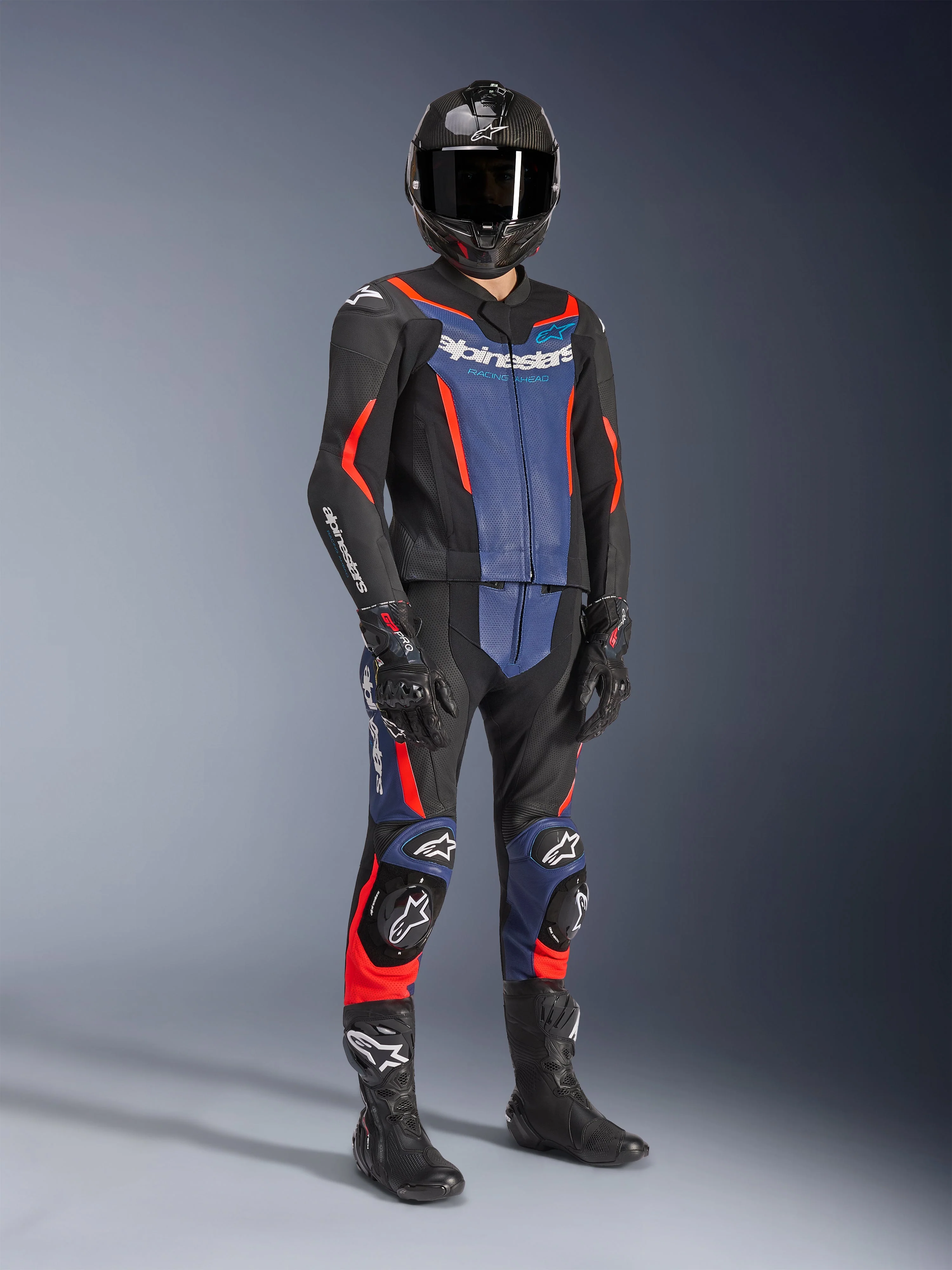 GP Force V2 Leather Suit - 2 Piece - Image 8
