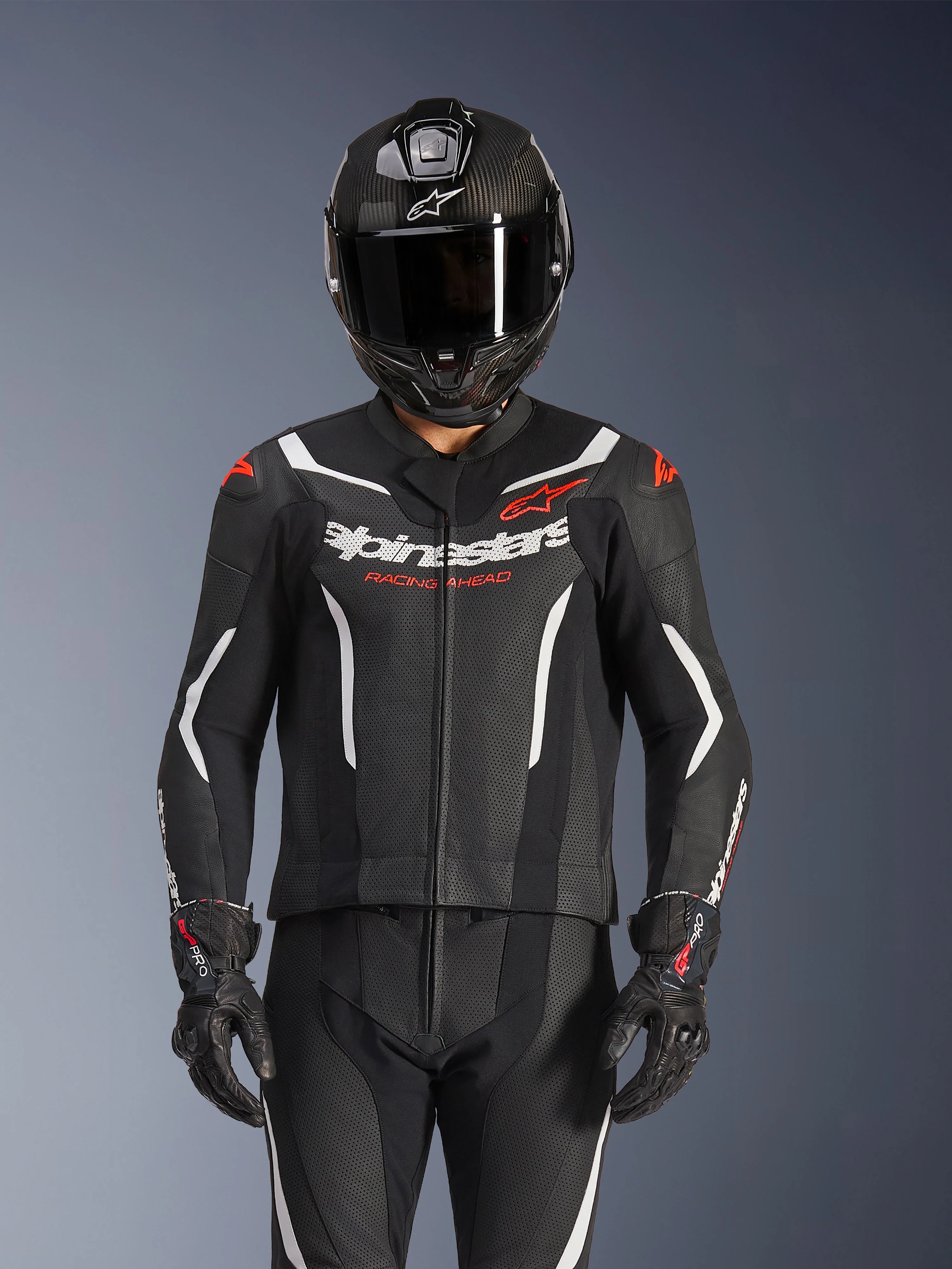 GP Force V2 Leather Suit - 2 Piece - Image 11