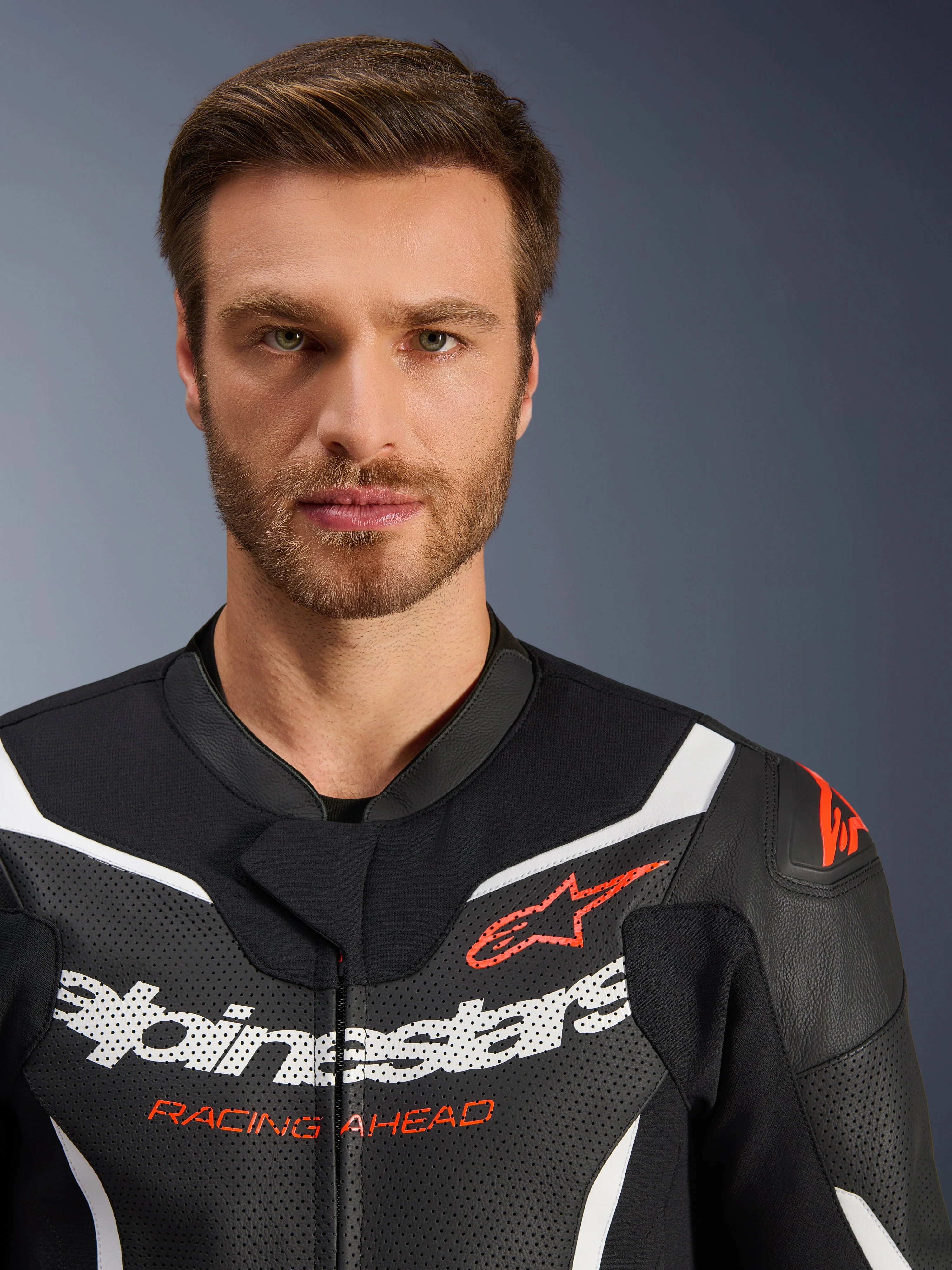 GP Force V2 Leather Suit - 2 Piece - Image 13