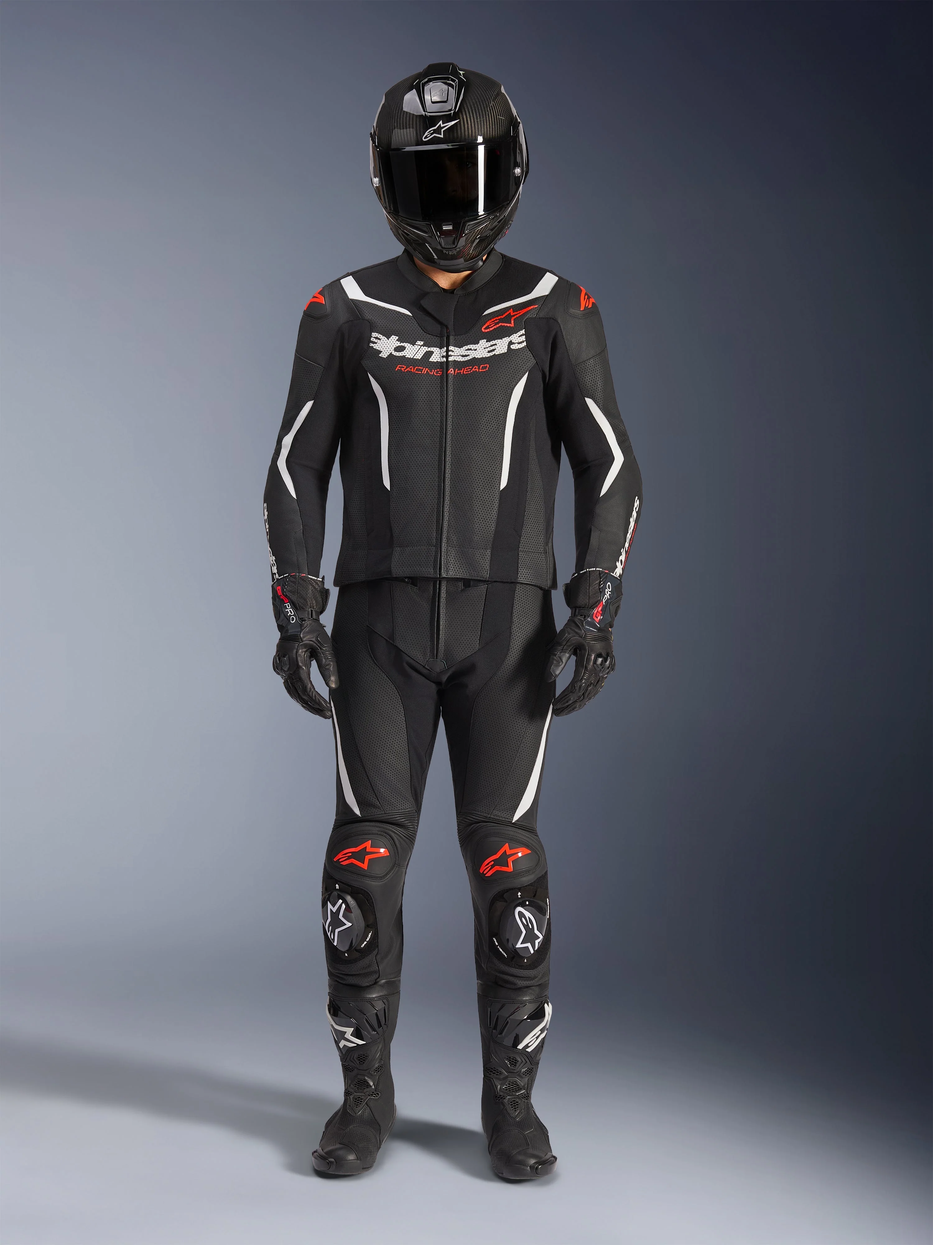 GP Force V2 Leather Suit - 2 Piece - Image 7