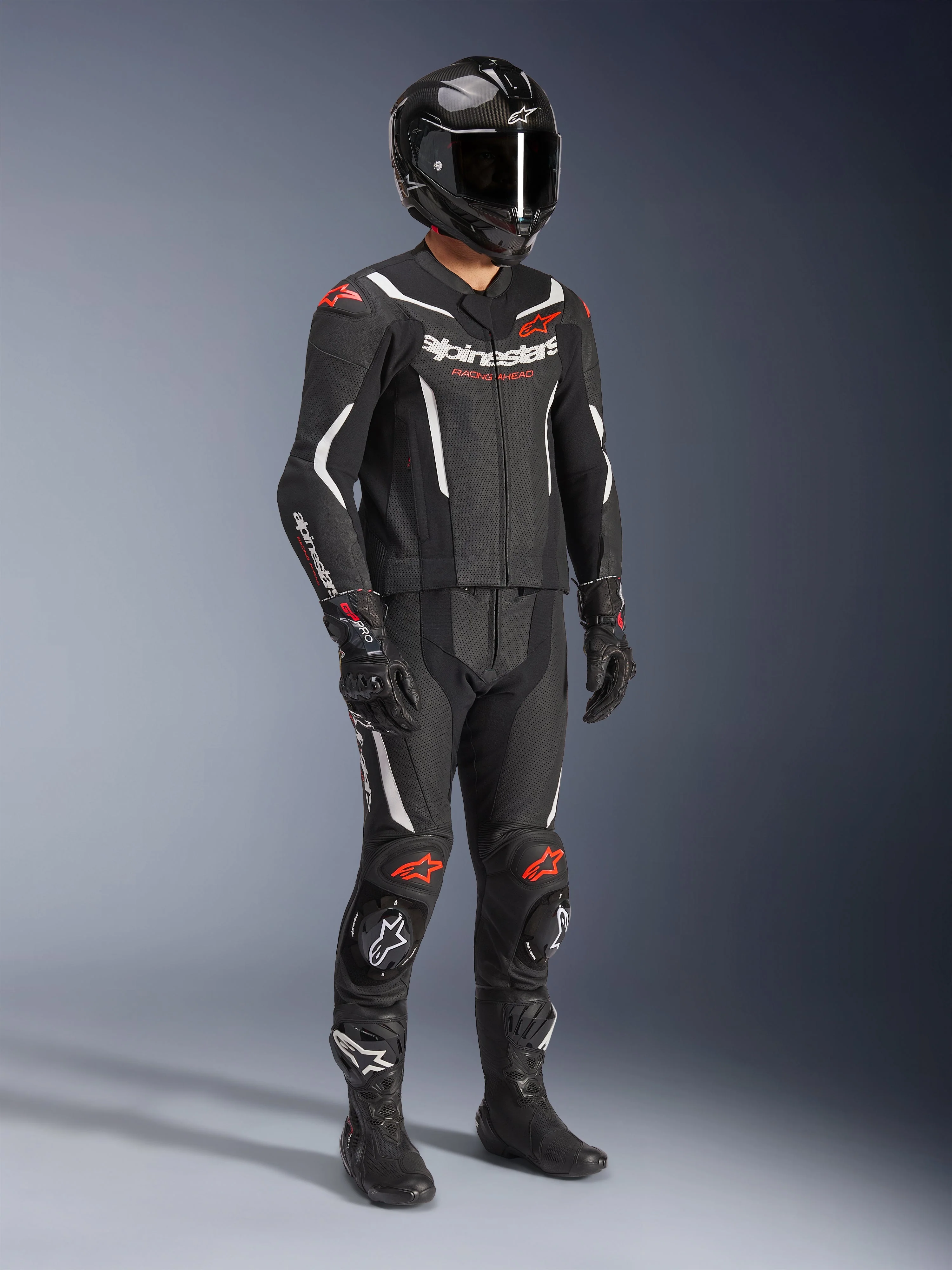 GP Force V2 Leather Suit - 2 Piece - Image 8