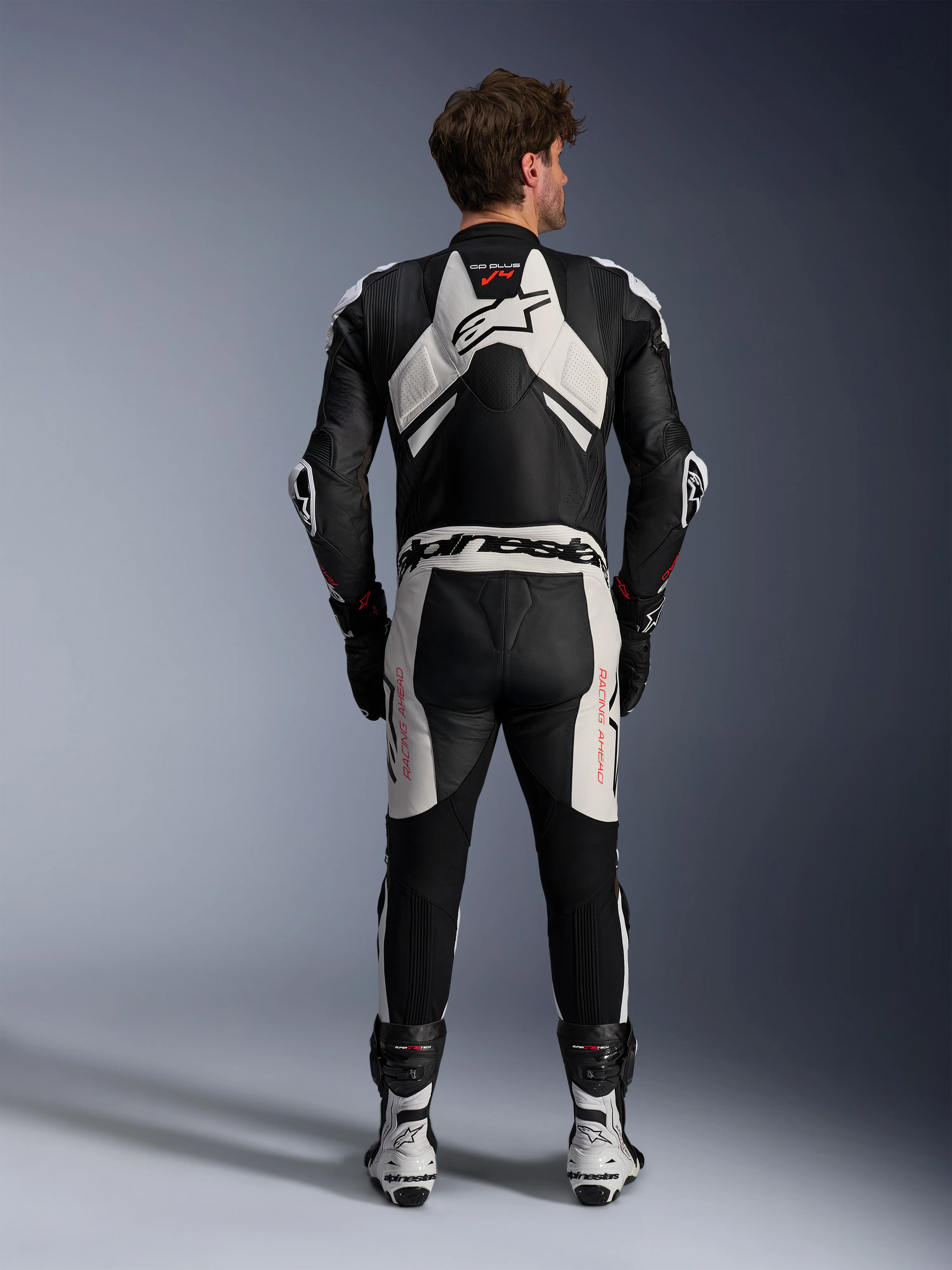 Gp Plus V4 Sprint Leather Suit - 1 Piece - Image 3
