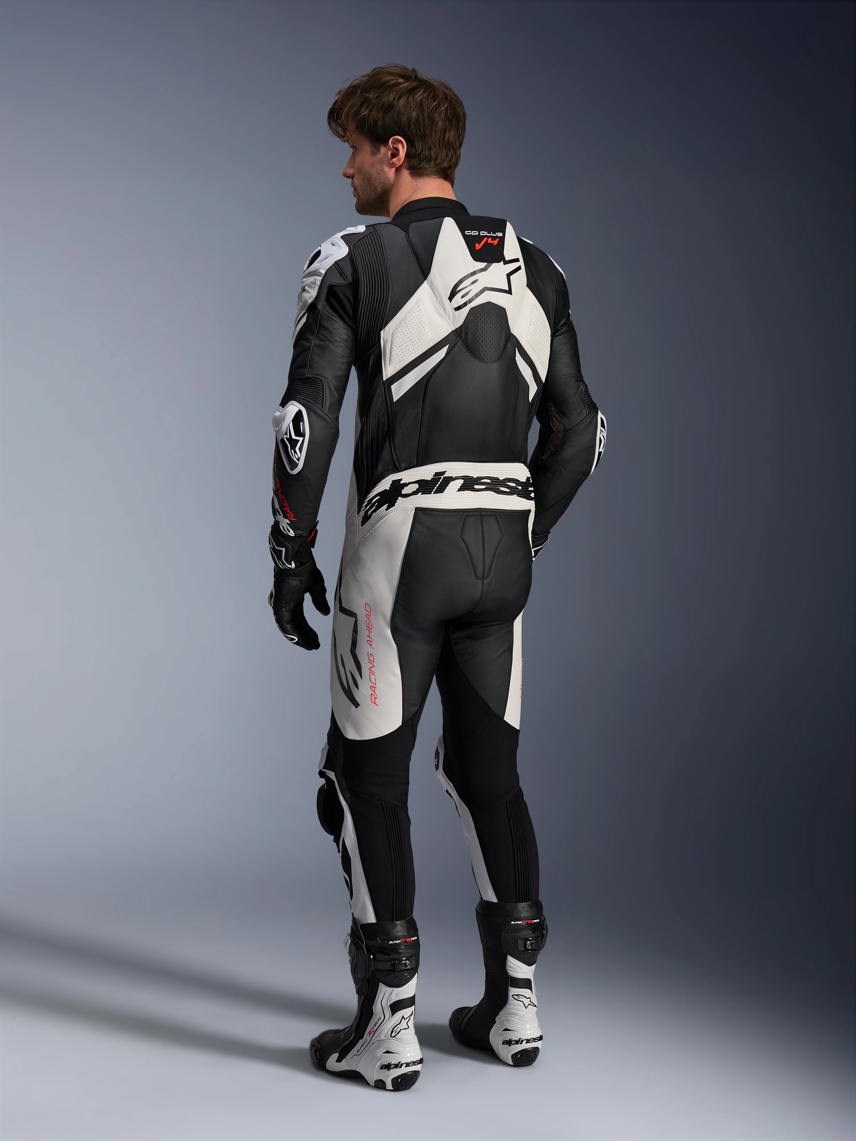 Gp Plus V4 Sprint Leather Suit - 1 Piece - Image 4