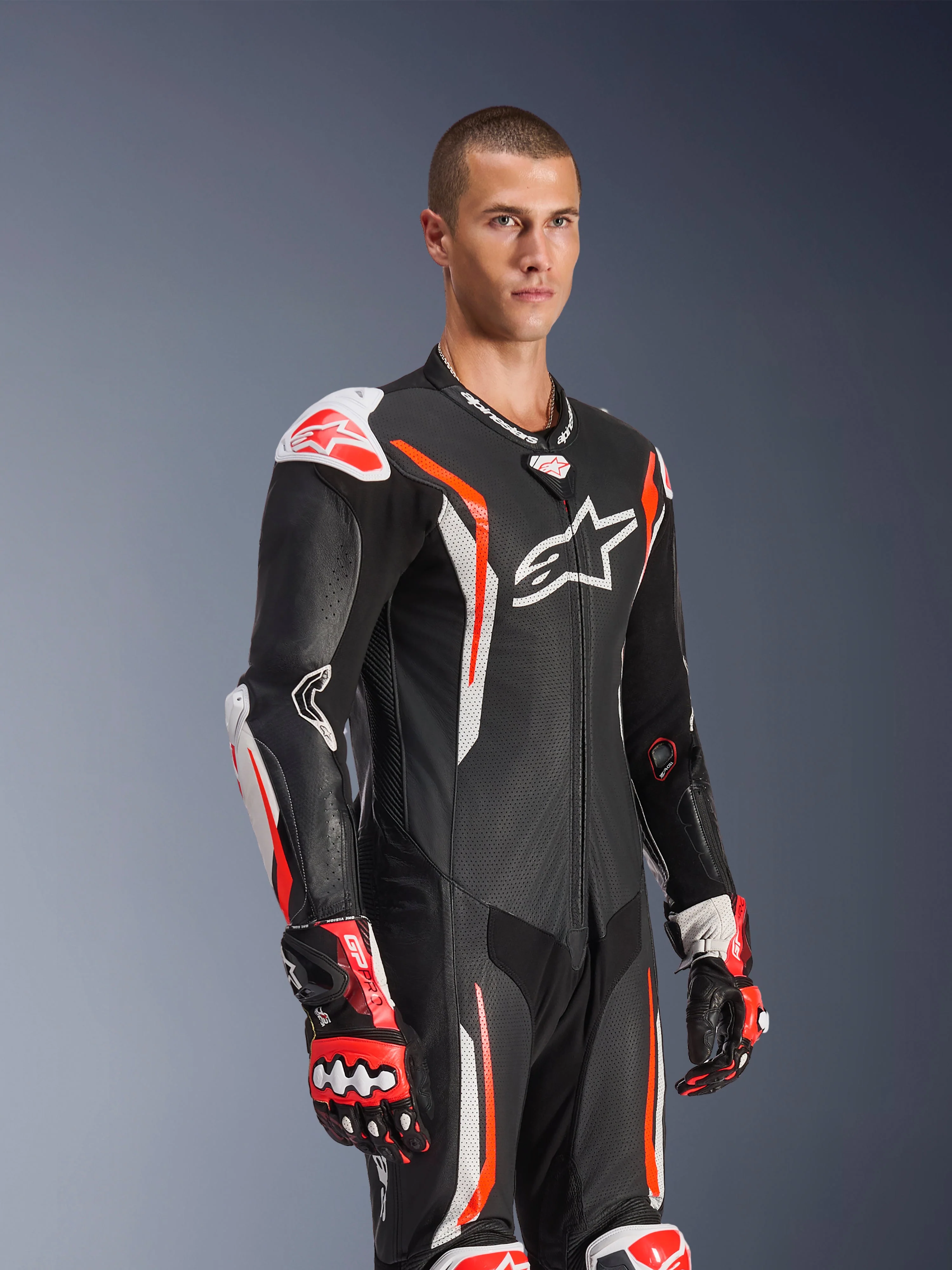 GP Tech V5 Leather Suit - 1 Piece - Image 3