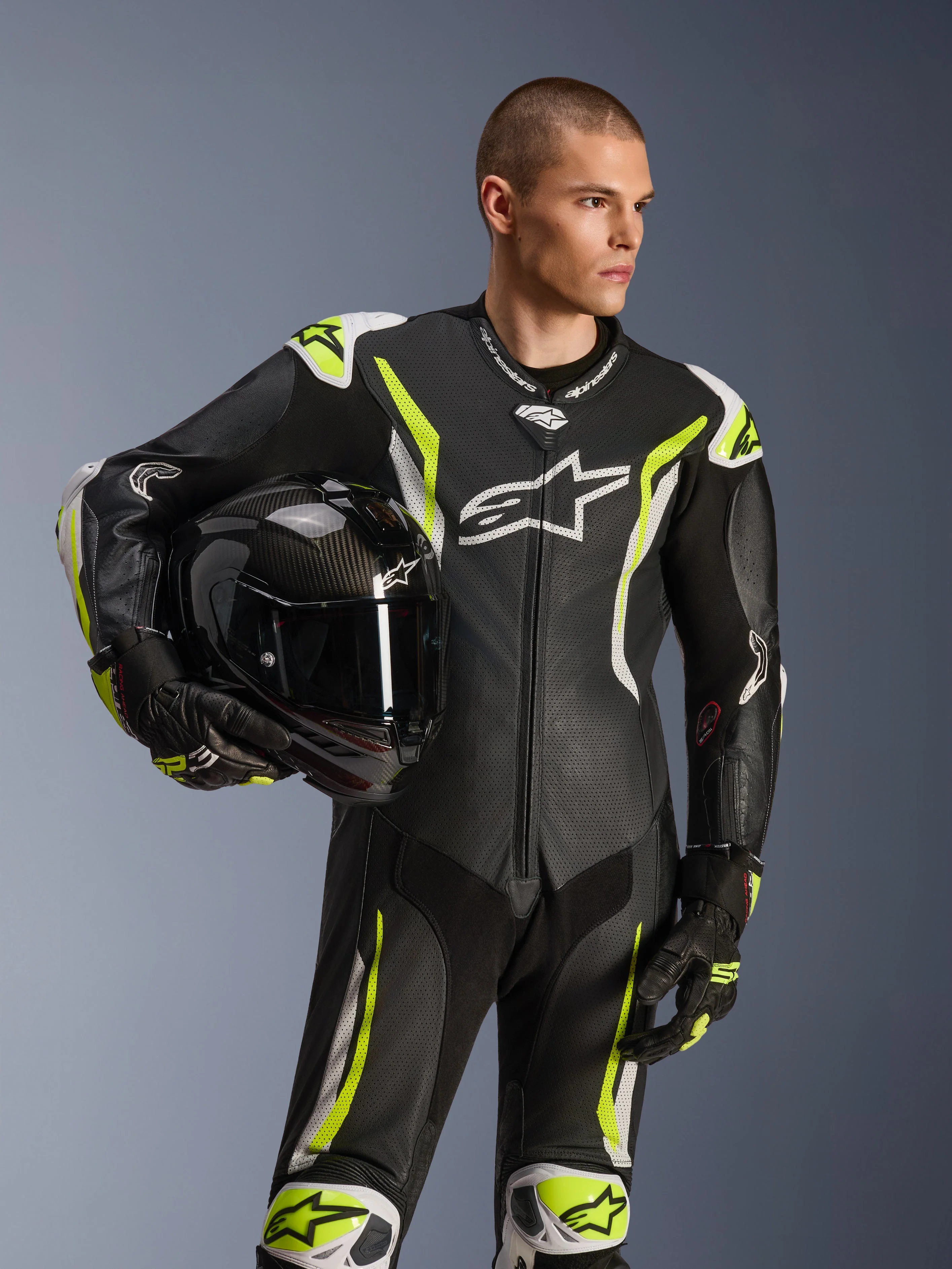 GP Tech V5 Leather Suit - 1 Piece - Image 5