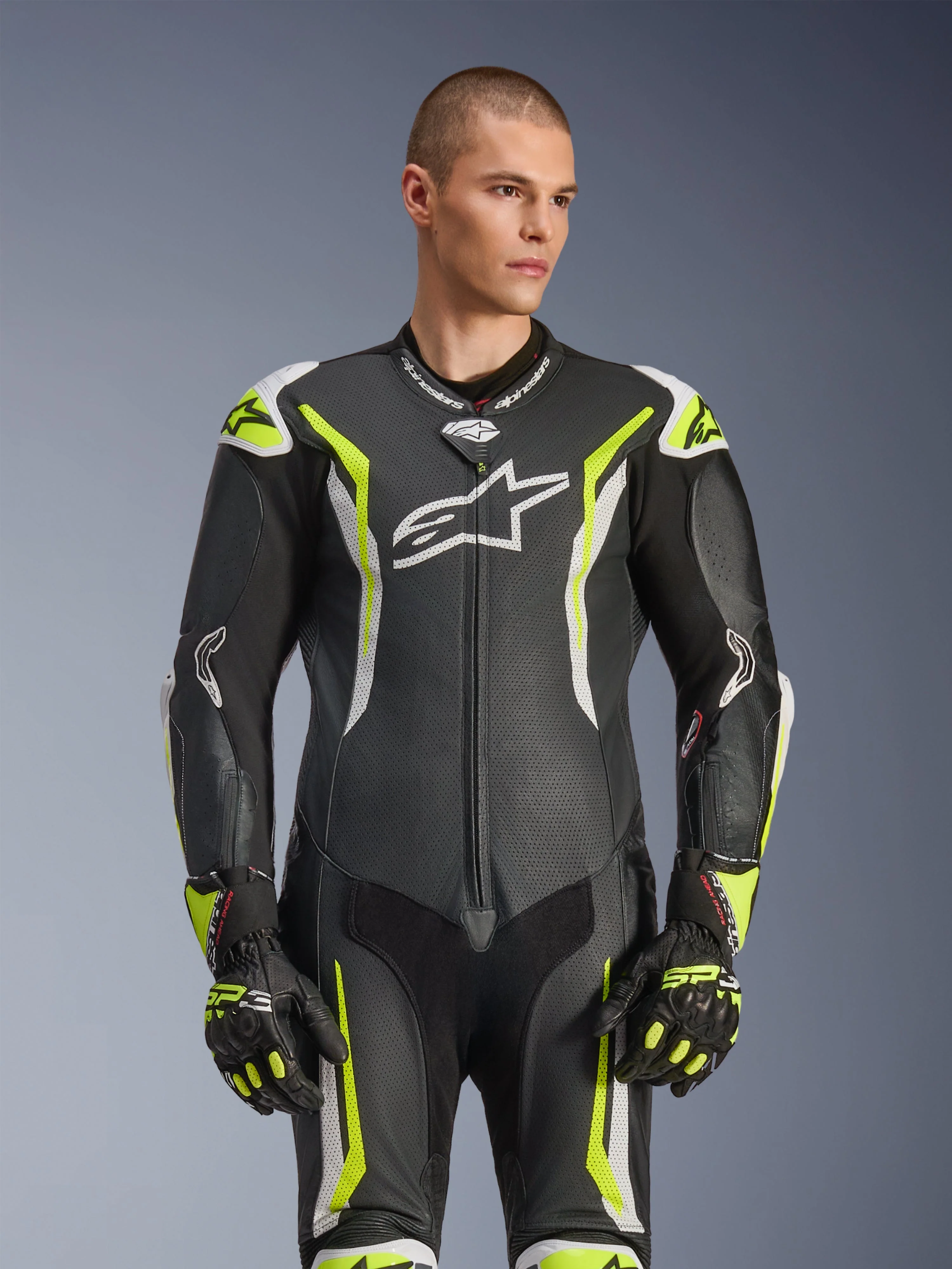 GP Tech V5 Leather Suit - 1 Piece - Image 6