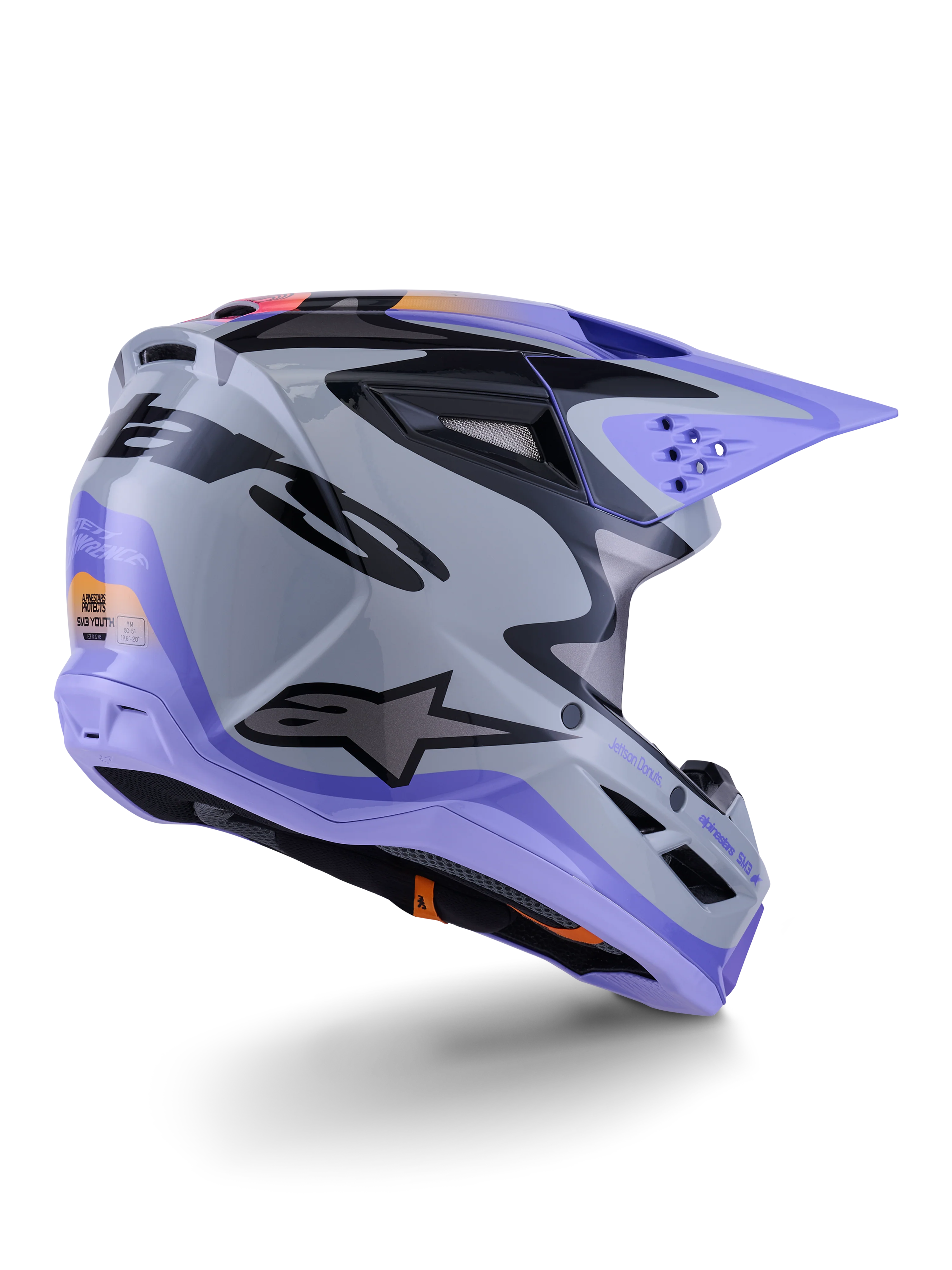 S-M3 Jettson Youth Helmet ECE 22.06 - Image 2