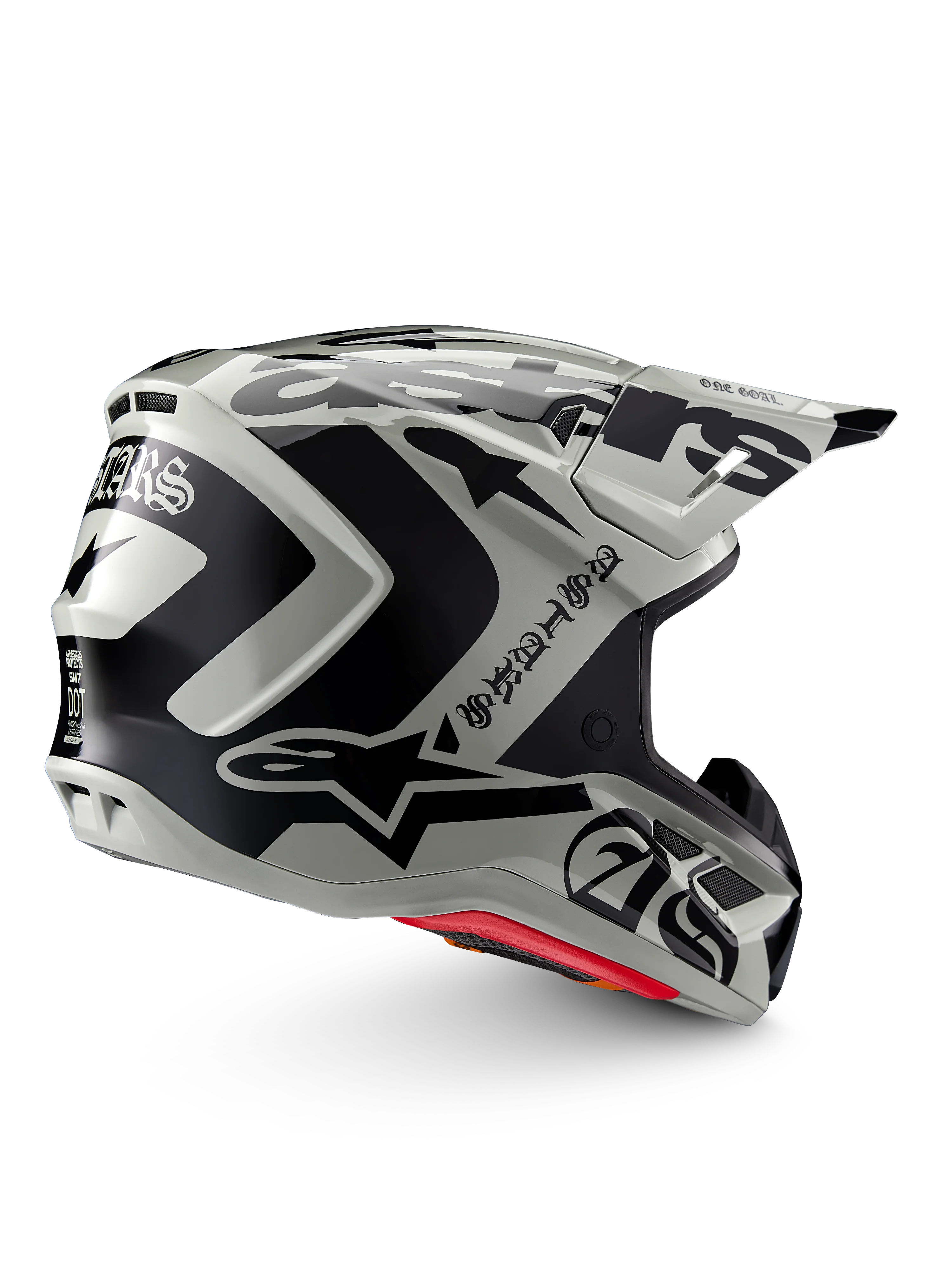 Limited Edition S-M7 Wolf Dust Helmet ECE 22.06 - Image 2