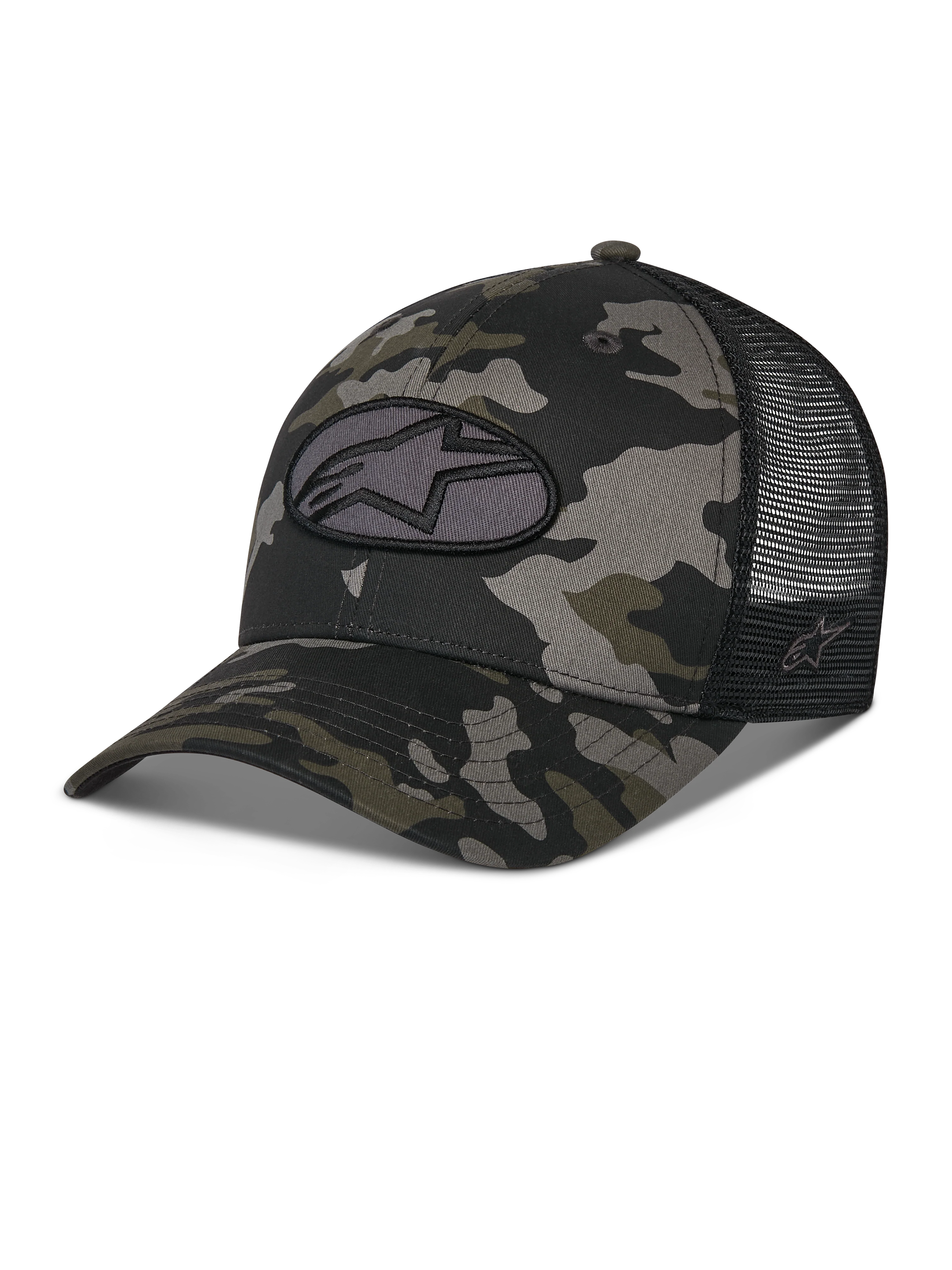 Oblique Camo Trucker Hat