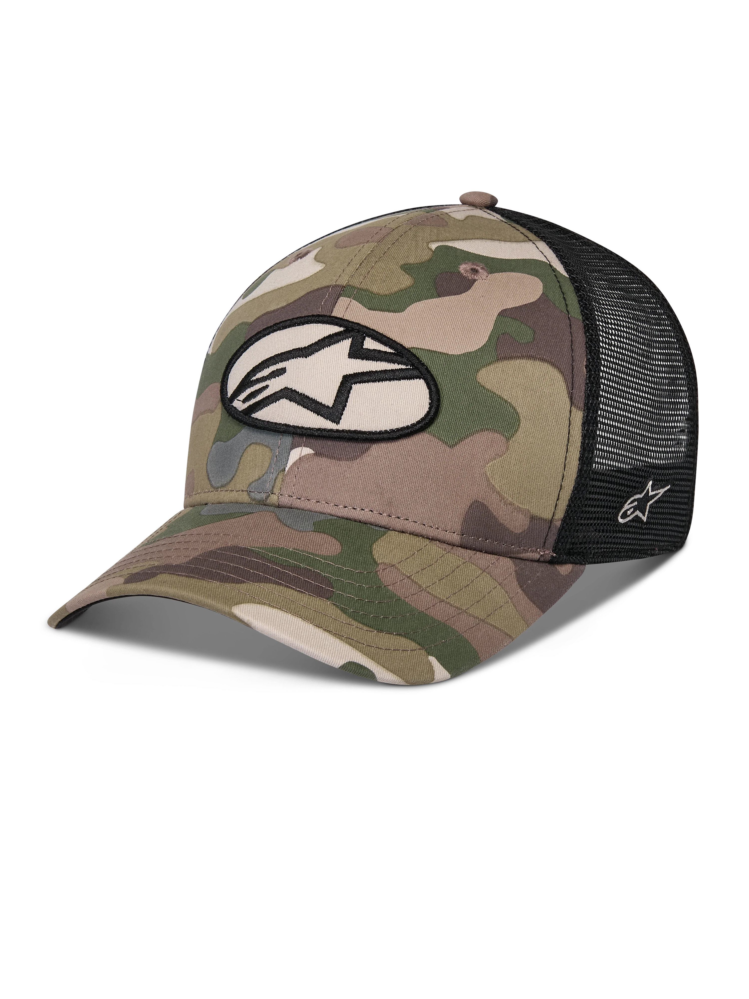 Oblique Camo Trucker Hat