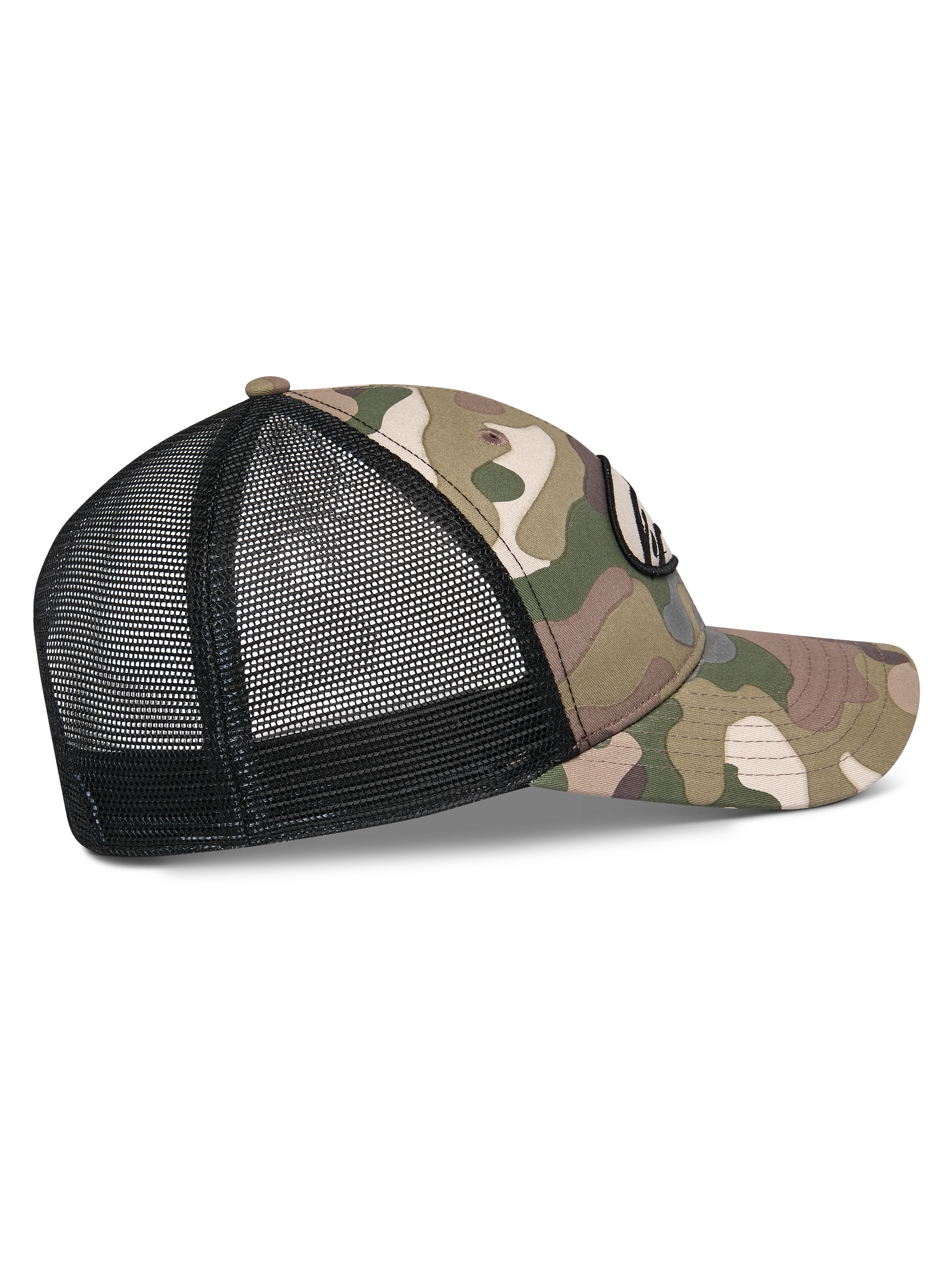 Oblique Camo Trucker Hat - Image 3