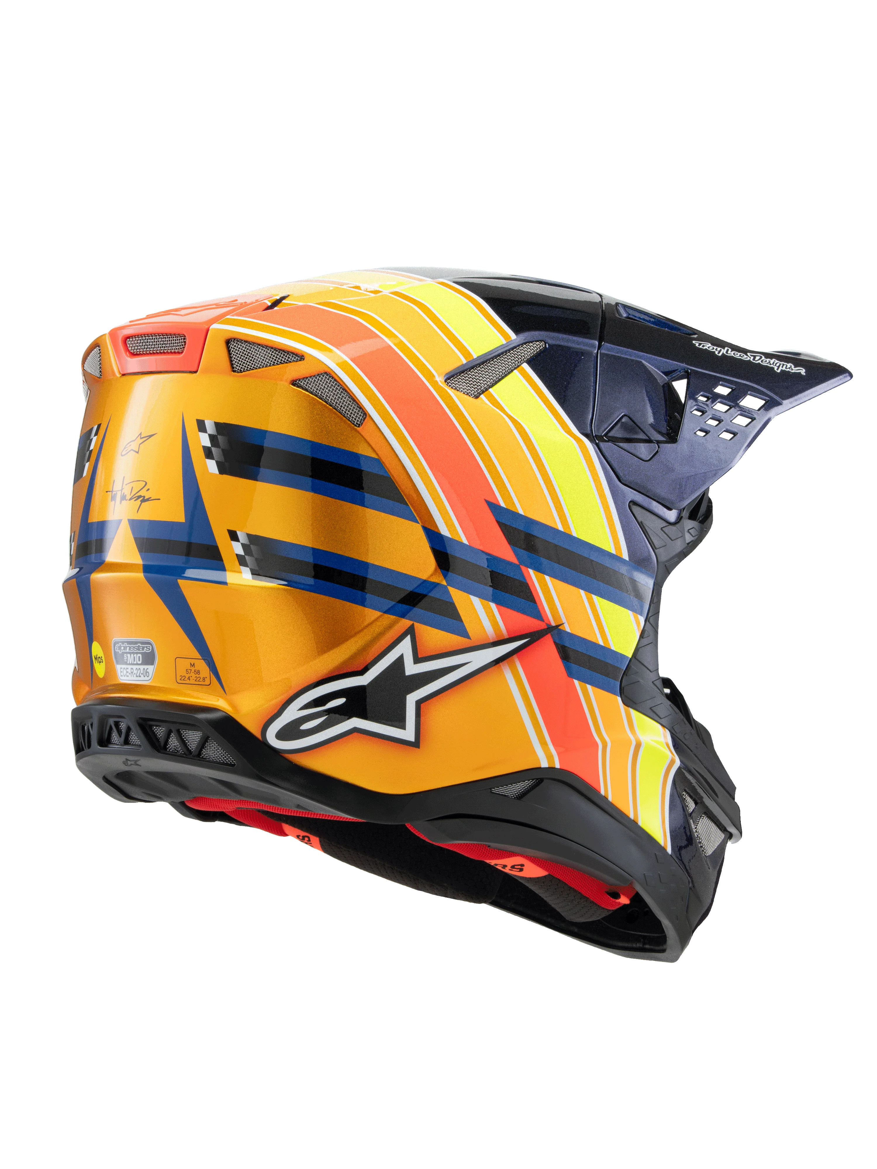Supertech M10 TLD Edition 25 Helmet ECE 22.06 - Image 4
