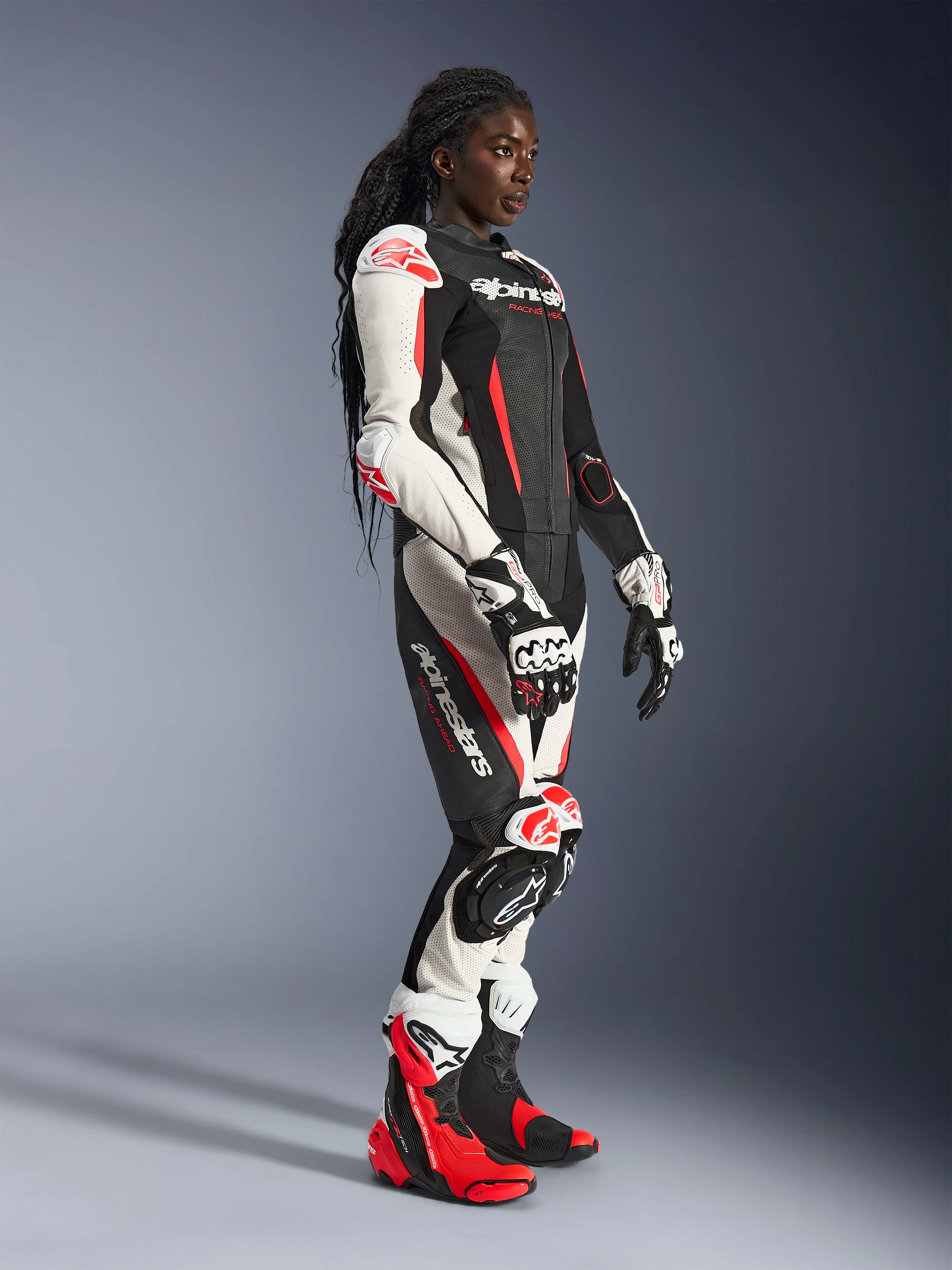 Stella GP-R7 Leather Suit - 2 Piece - Image 2