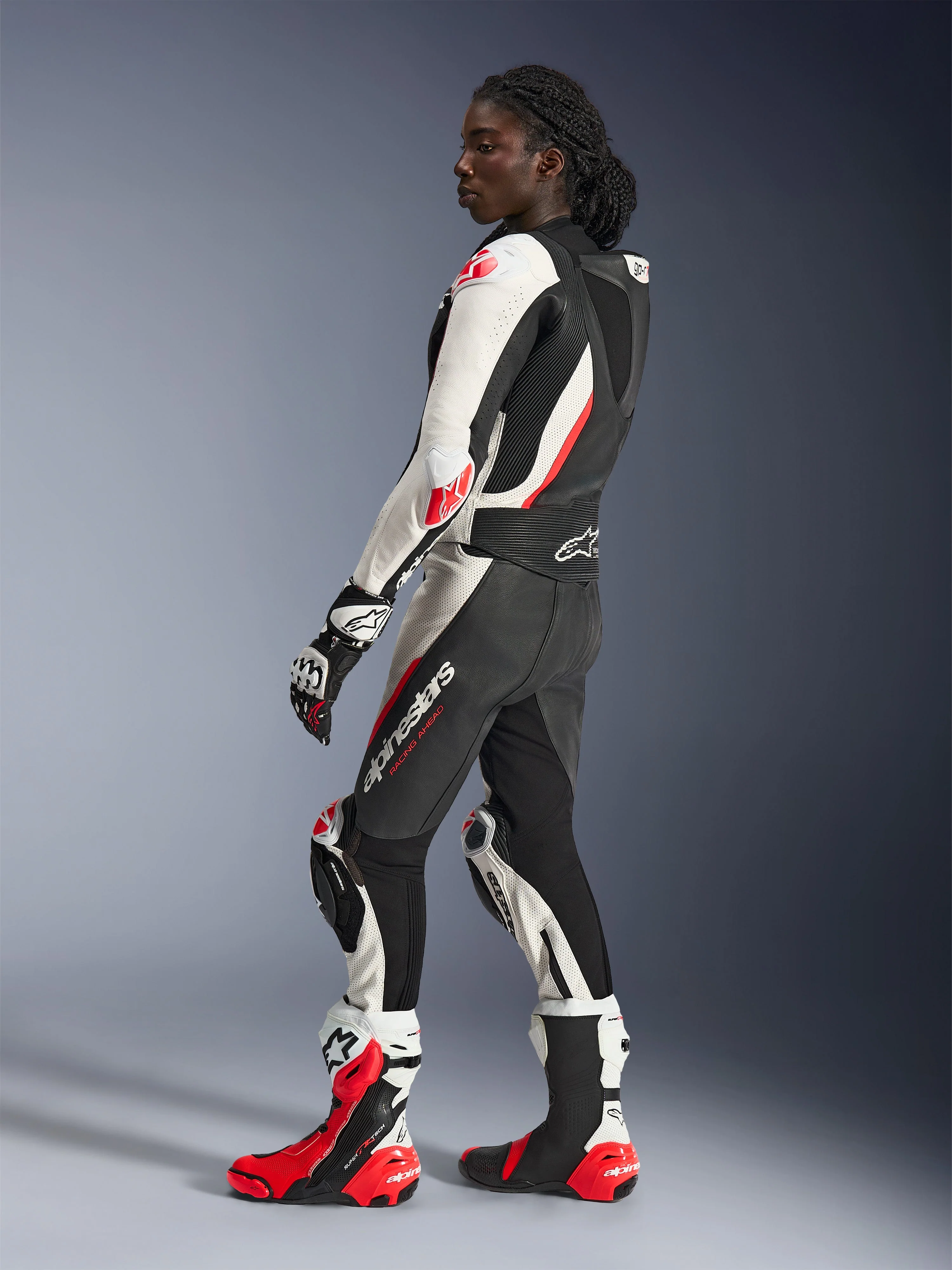 Stella GP-R7 Leather Suit - 2 Piece - Image 3